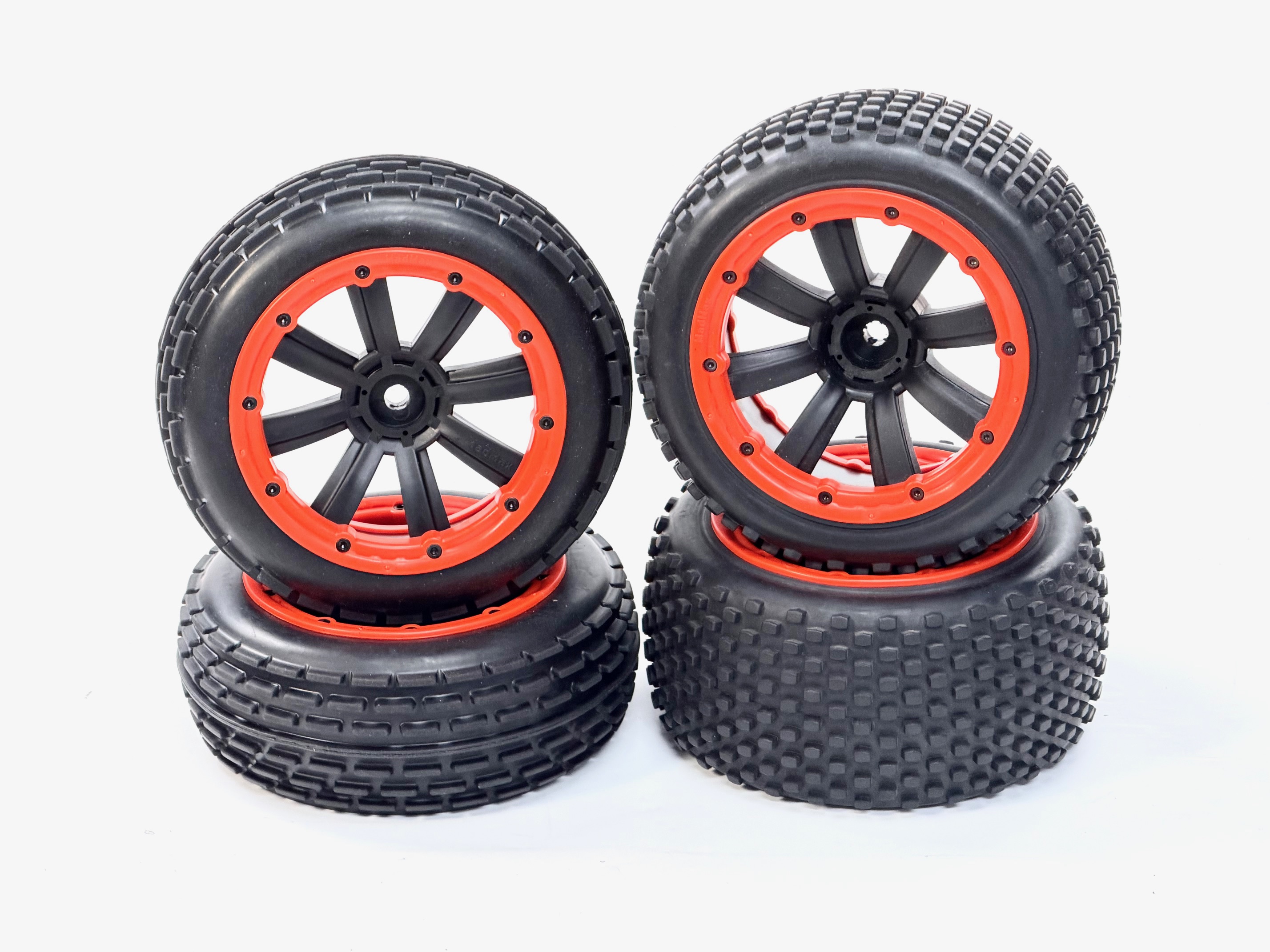 y1416/01 GPM - Ultragrip Set mit MadMax Felgen für FG, Smartech und Co. (18 mm Vierkant) 2 Paar