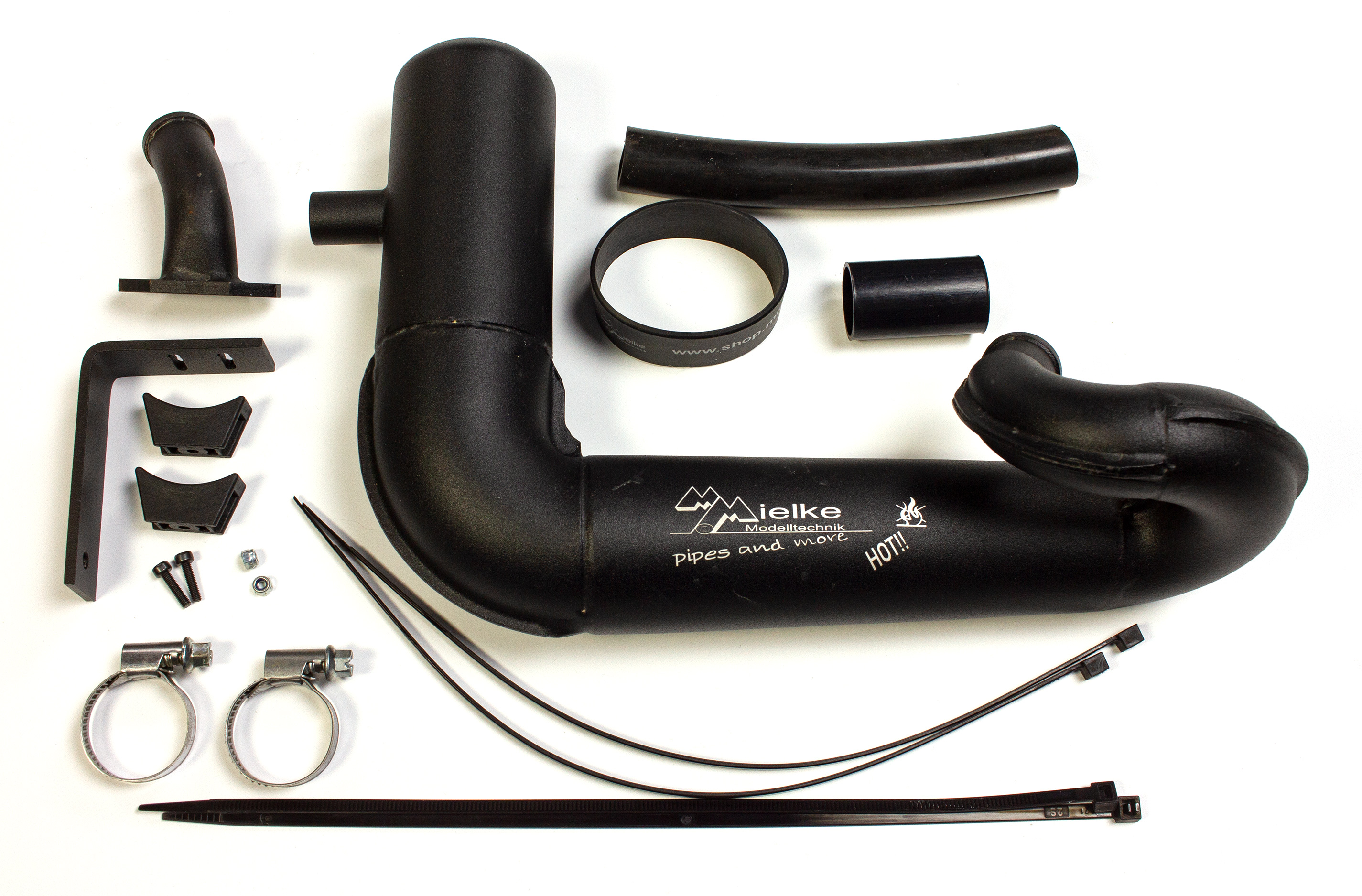 5188 Mielke HOT - Power tuned pipe exhaust system losi 5T/2.0 and Mini