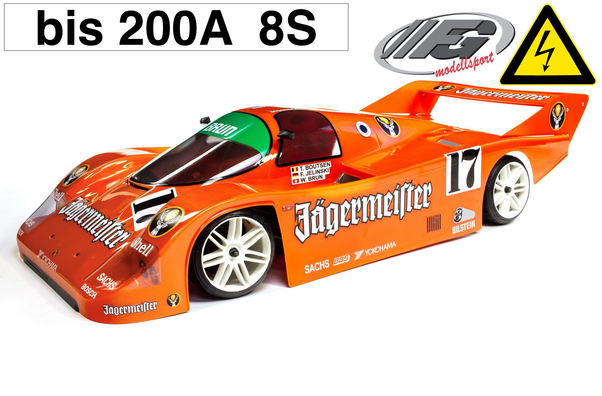 FG Sportsline 2WD-530 Elektro Porsche 962C bis 200A/8S FG Sportsline 2WD-530 Elektro Porsche 962C bis 200A/8S