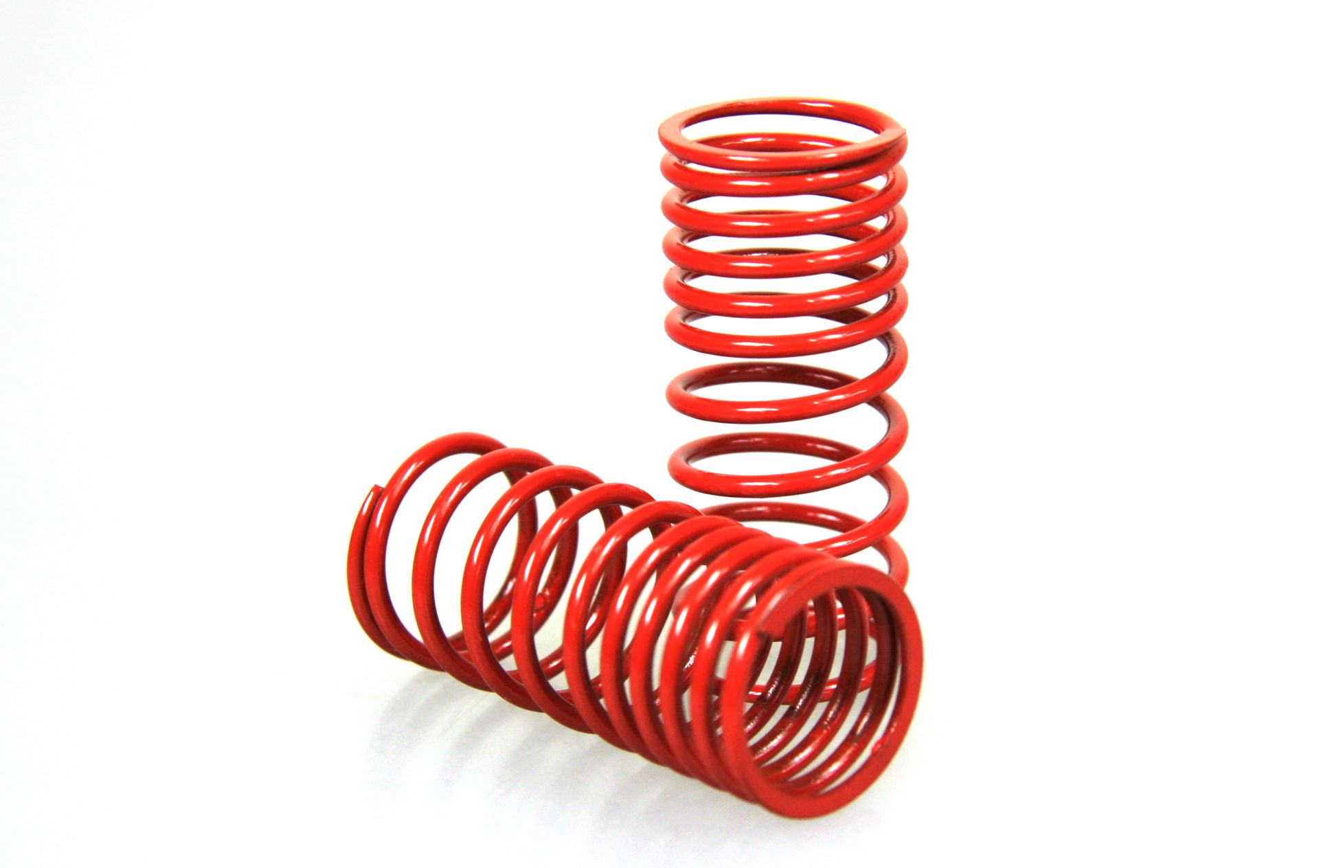 y0324/03 Dirt-Spring M03 rote Stoßdämpferfeder 2,3 x 60 mm, Durchmesser 21 mm, 1 Paar