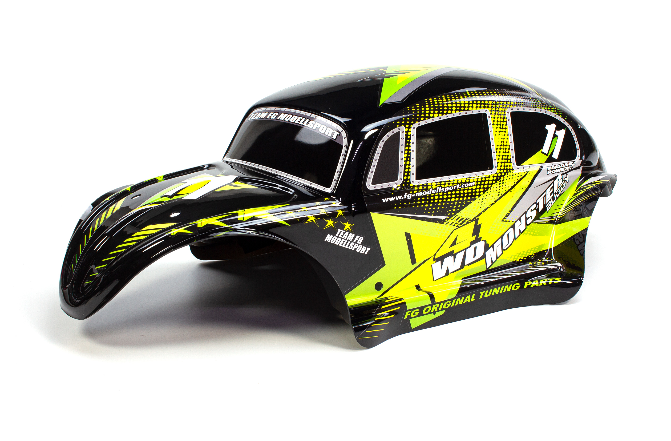 54160/03 FG Karosserie Monster Buggy Off-Road WB535 lackiert 54160/03 FG Karosserie Monster Buggy Off-Road WB535 lackiert