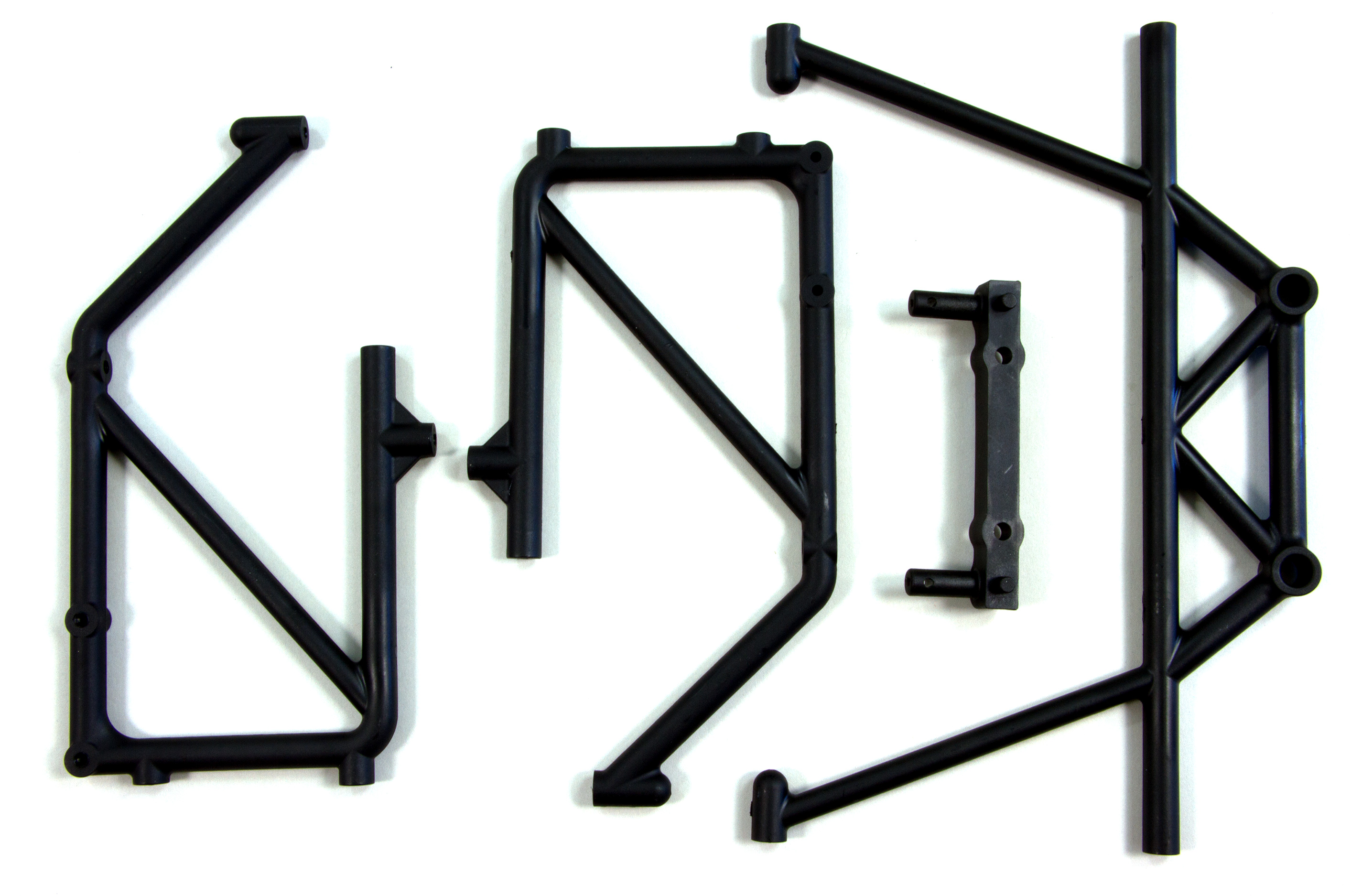 LOSB2580 Losi Überrollbügelhalter hinten & Kotflügelhalter 5T, Set LOSB2580 Losi Überrollbügelhalter hinten & Kotflügelhalter 5T, Set