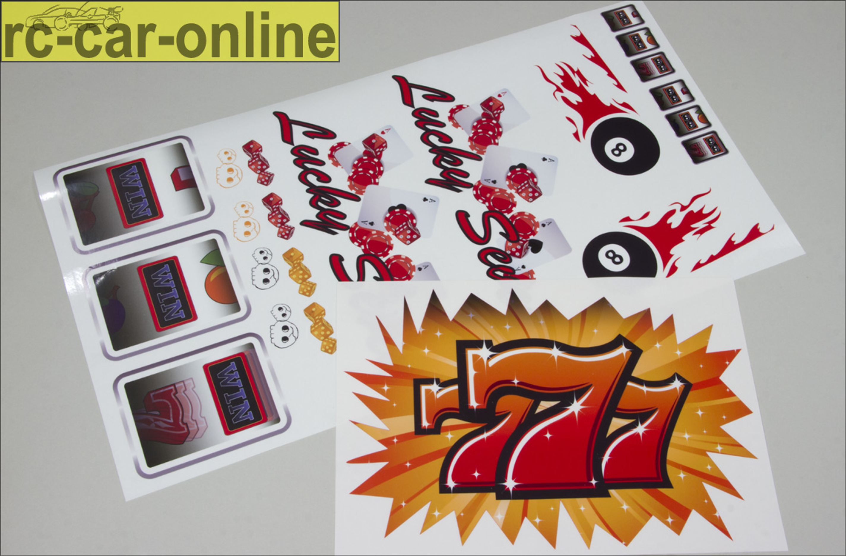 y3007 Team Decals Casino / Lucky Seven y3007 Team Decals Casino / Lucky Seven