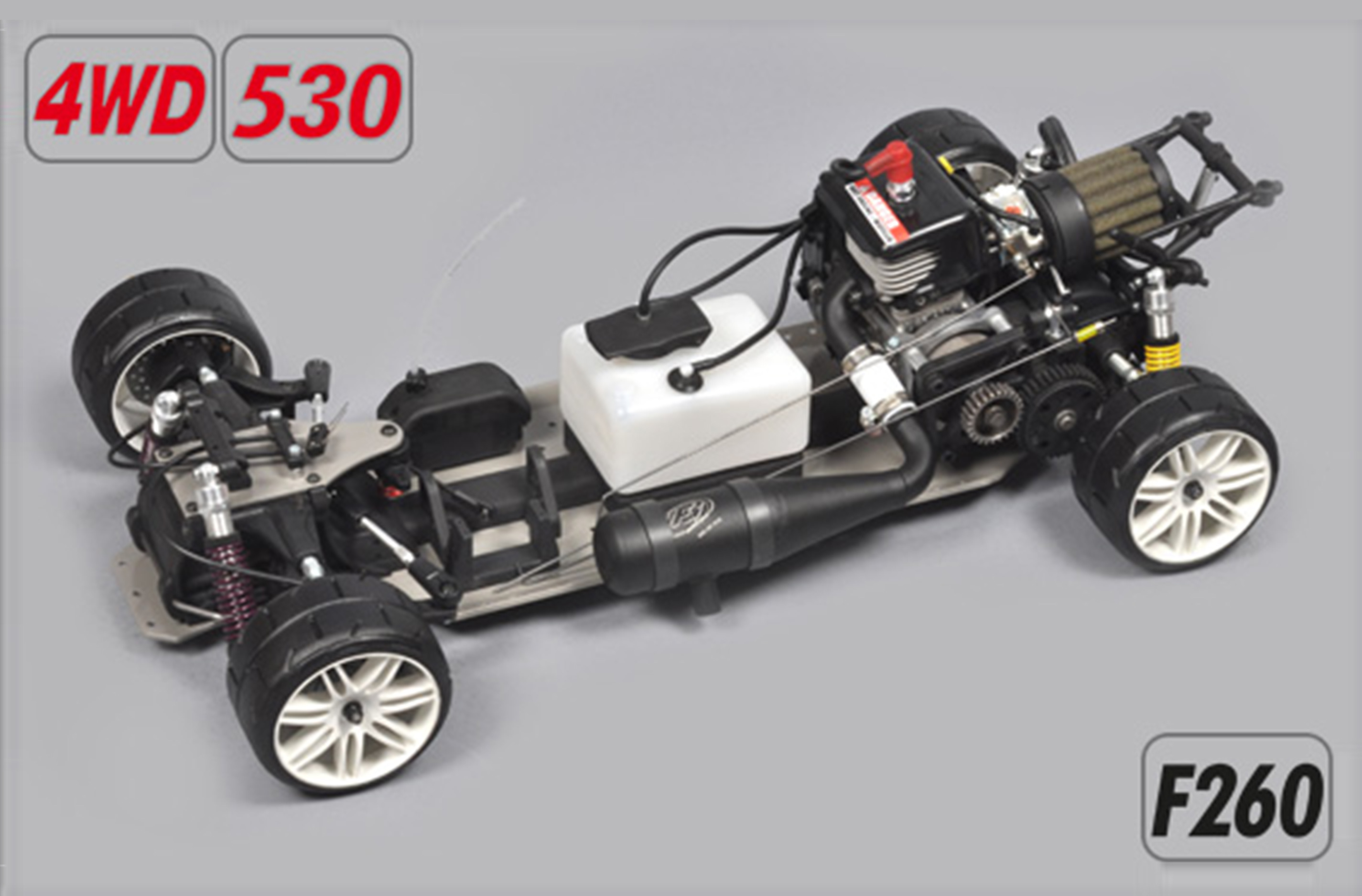 154100 Sportsline 4WD 530er Radstand, F-260 Motor