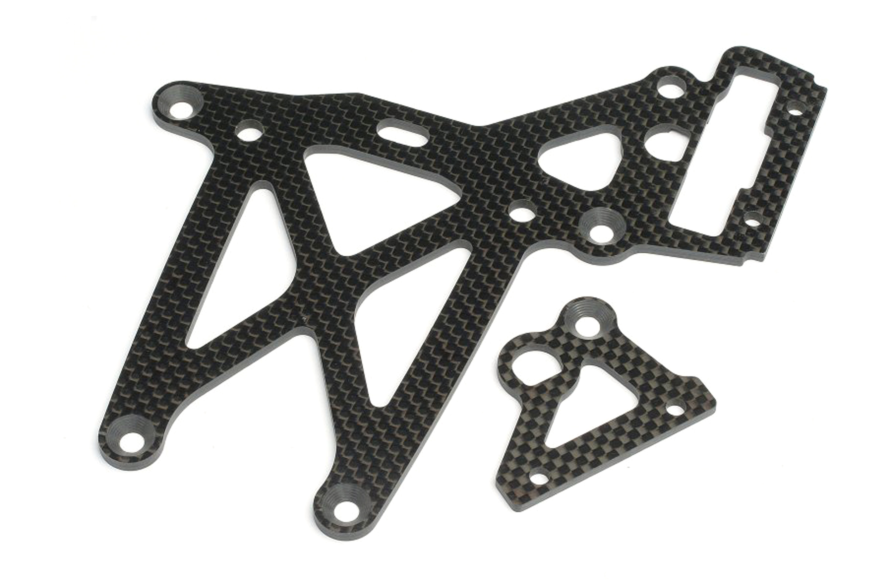 H87453 Rear upper plate graphite f. Baja 5B, set H87453 Rear upper plate graphite f. Baja 5B, set