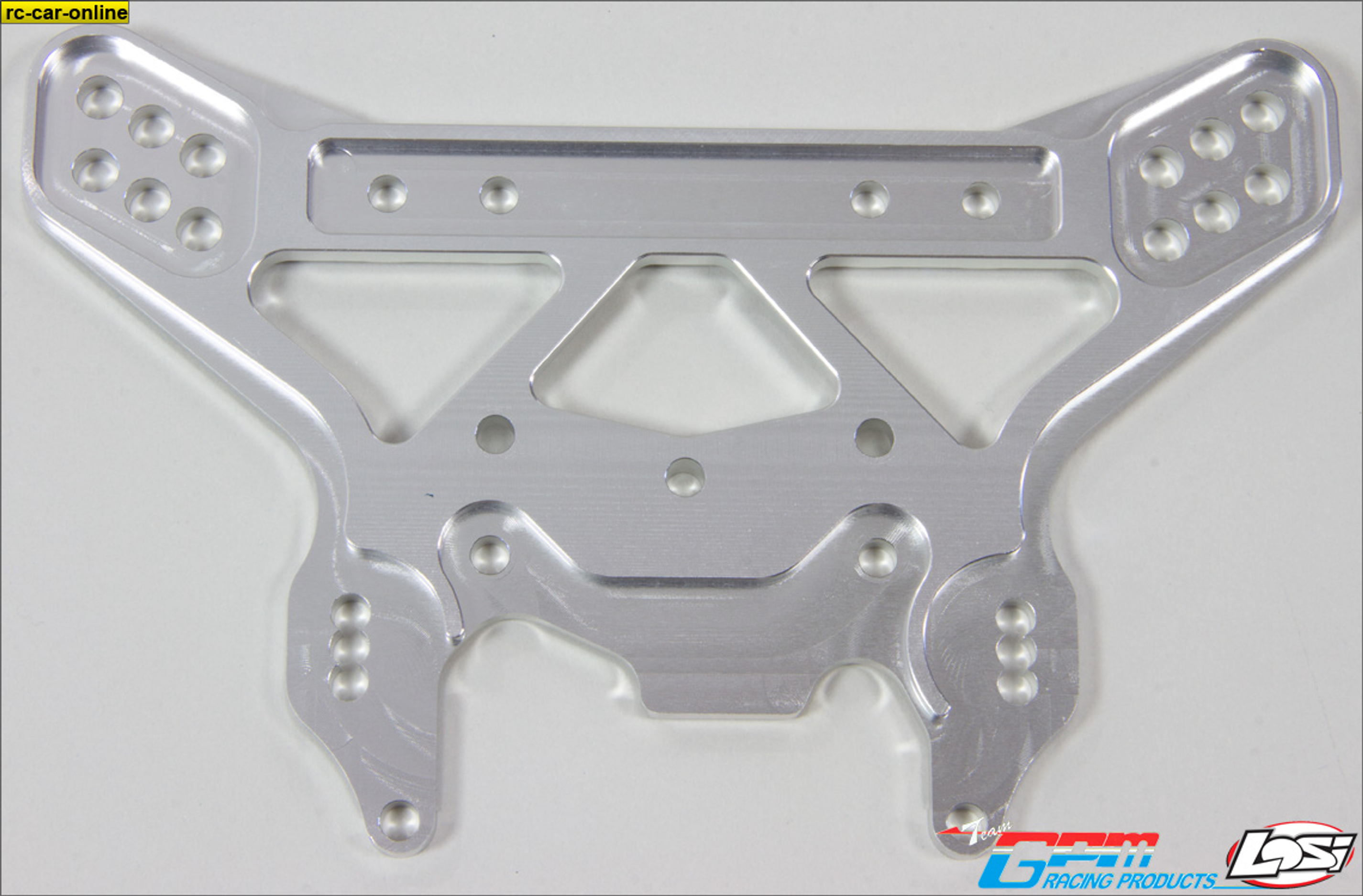 LO5T030 GPM Aluminium Dämpferbrücke Losi 5ive-T/2.0 und Mini / B4, hinten LO5T030 GPM Aluminium Dämpferbrücke Losi 5ive-T/2.0 und Mini / B4, hinten