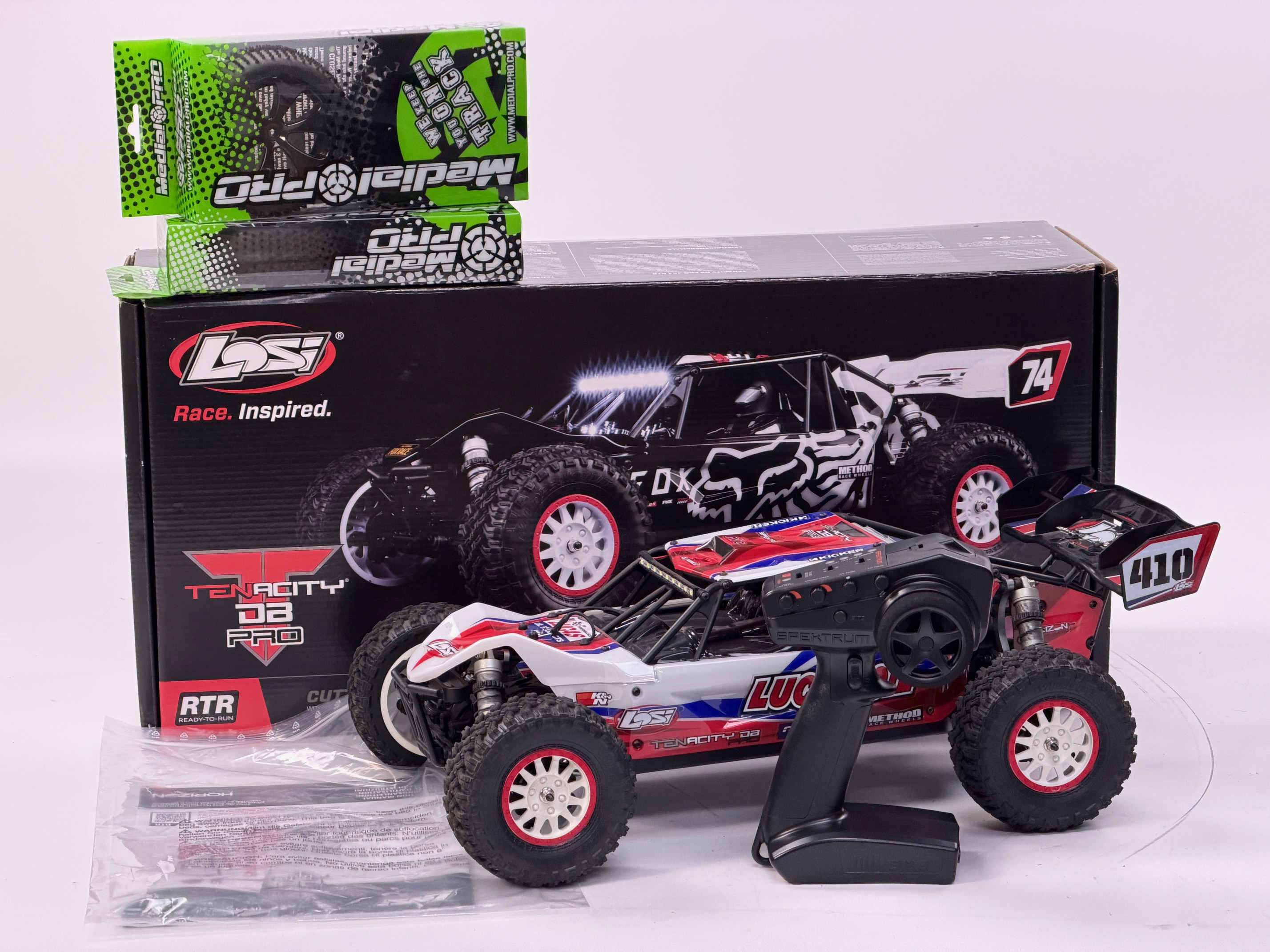 1/10 Tenacity DB Pro 4WD Desert Buggy Brushless RTR with Smart, gebraucht