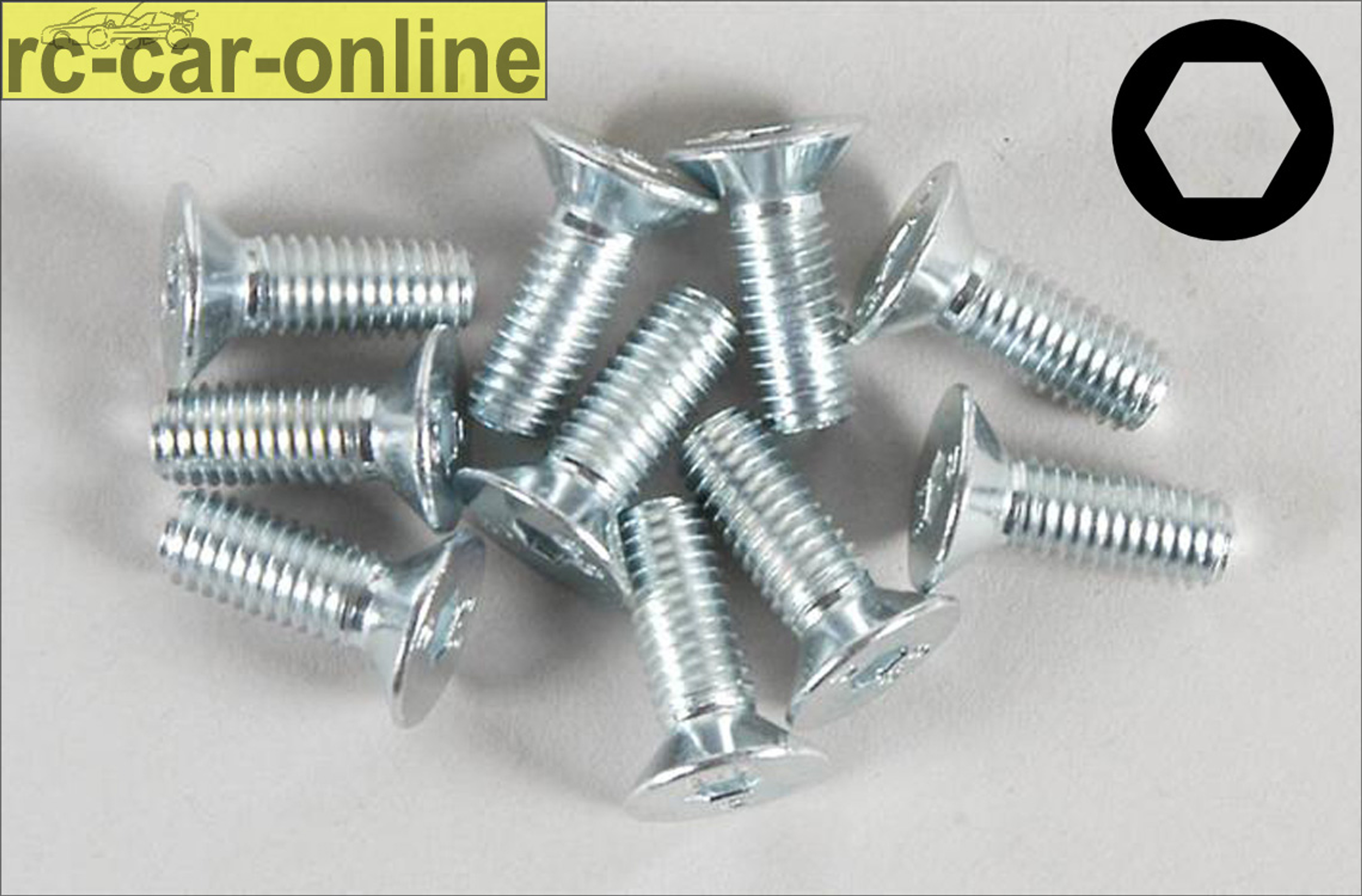 6722/14 FG Countersunk screw M5x14 mm, 10 pieces 6722/14 FG Countersunk screw M5x14 mm, 10 pieces