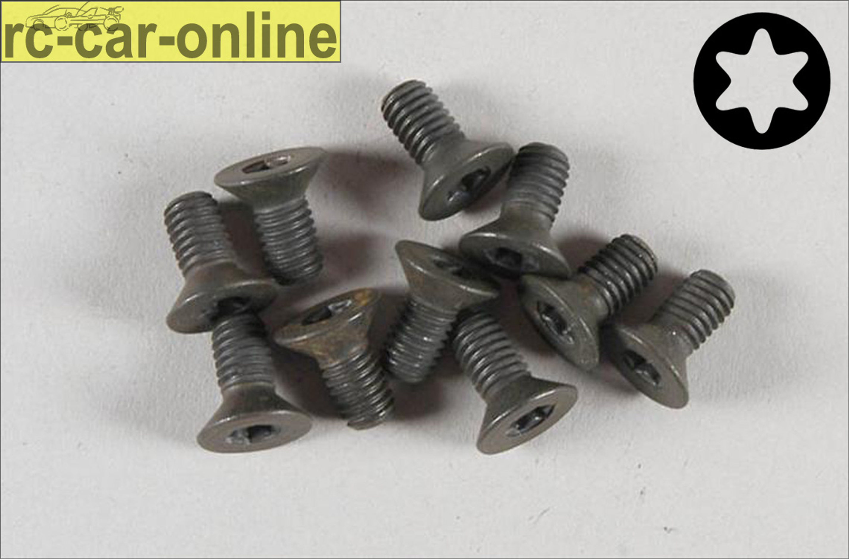 6922/10 FG Countersunk screw with Torx M5x10 mm, 10 pieces