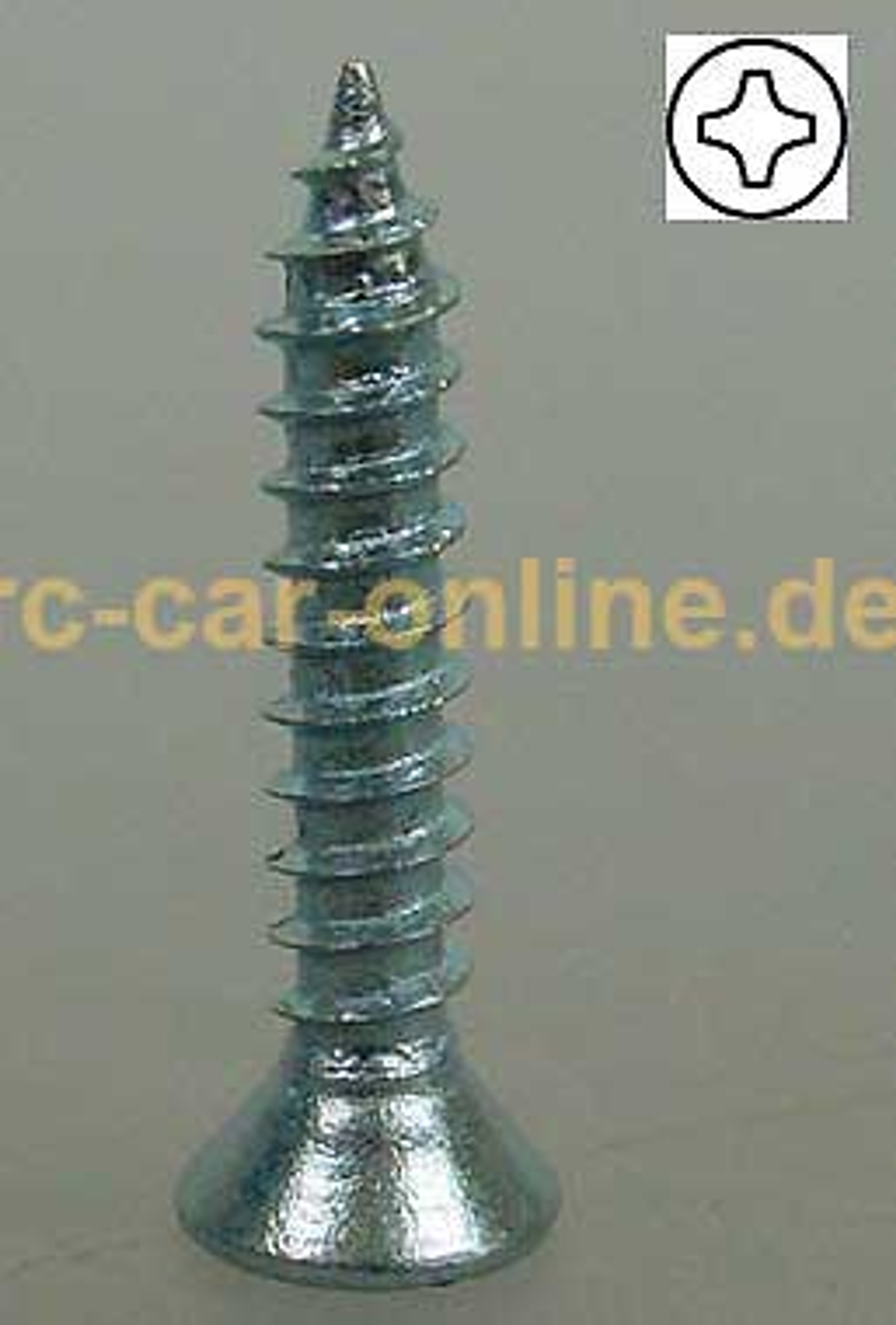 6710/16 FG Countersunk sheet metal screws 2,9x16mm -20pcs.