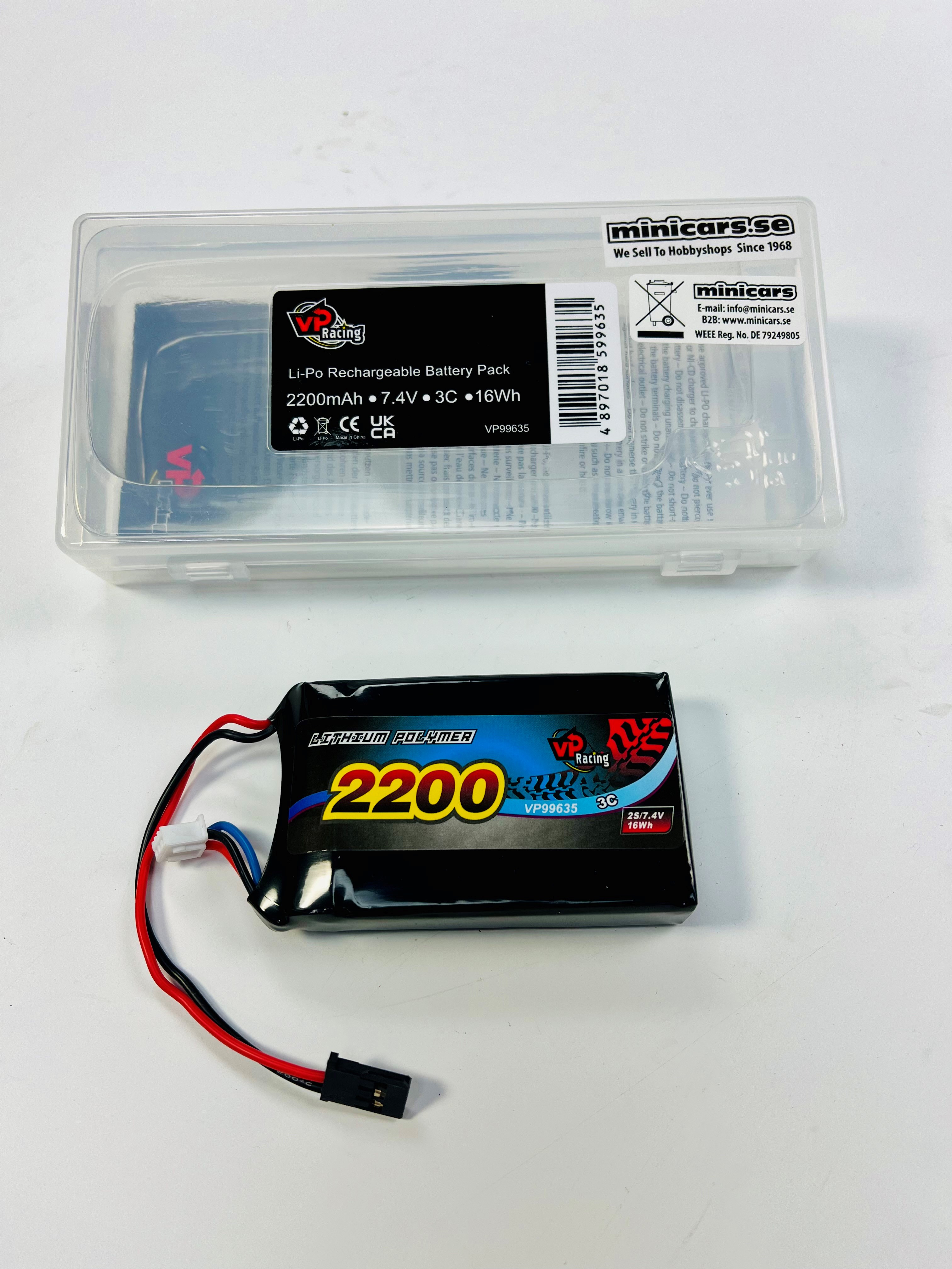 VP99635 Transmitter Battery Li-Po 7,4V 2200mAh VP99635 Transmitter Battery Li-Po 7,4V 2200mAh