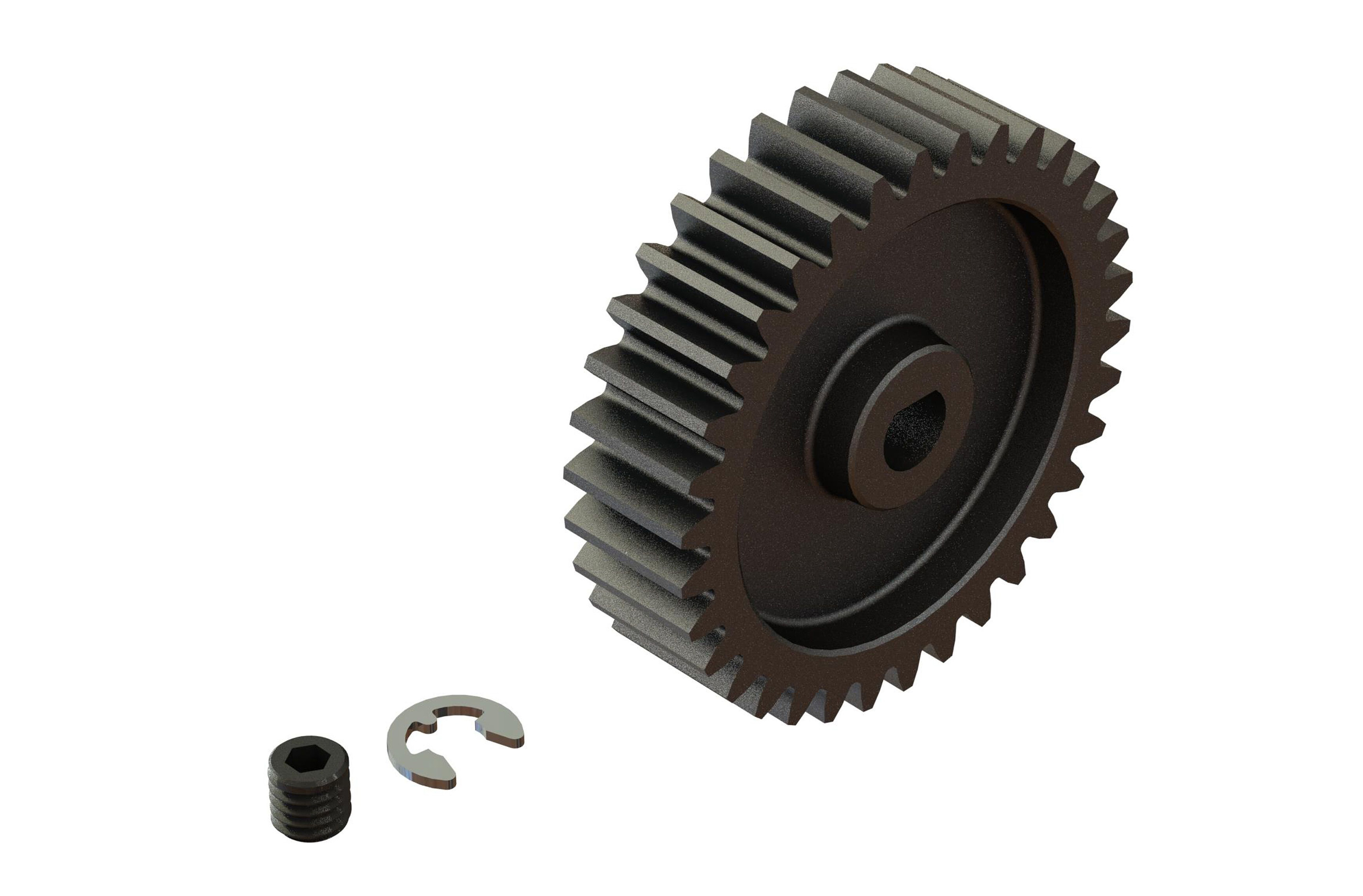 ARA311129 ARRMA Pinion Gear, 34T Mod1, Safe-D5 ARA311129 ARRMA Pinion Gear, 34T Mod1, Safe-D5