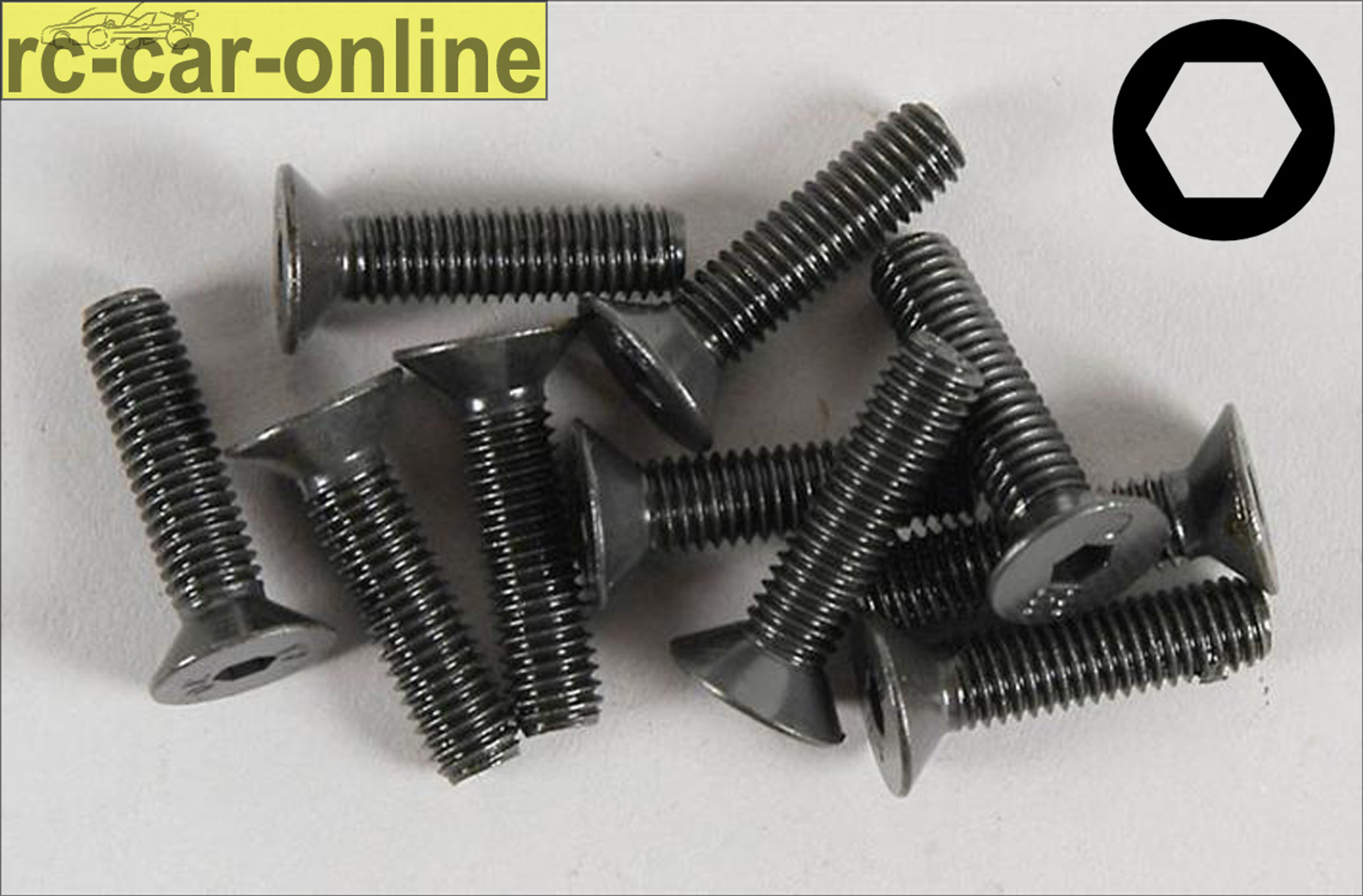 6722/20 FG Countersunk screw M5x20 mm, 10 pieces 6722/20 FG Countersunk screw M5x20 mm, 10 pieces