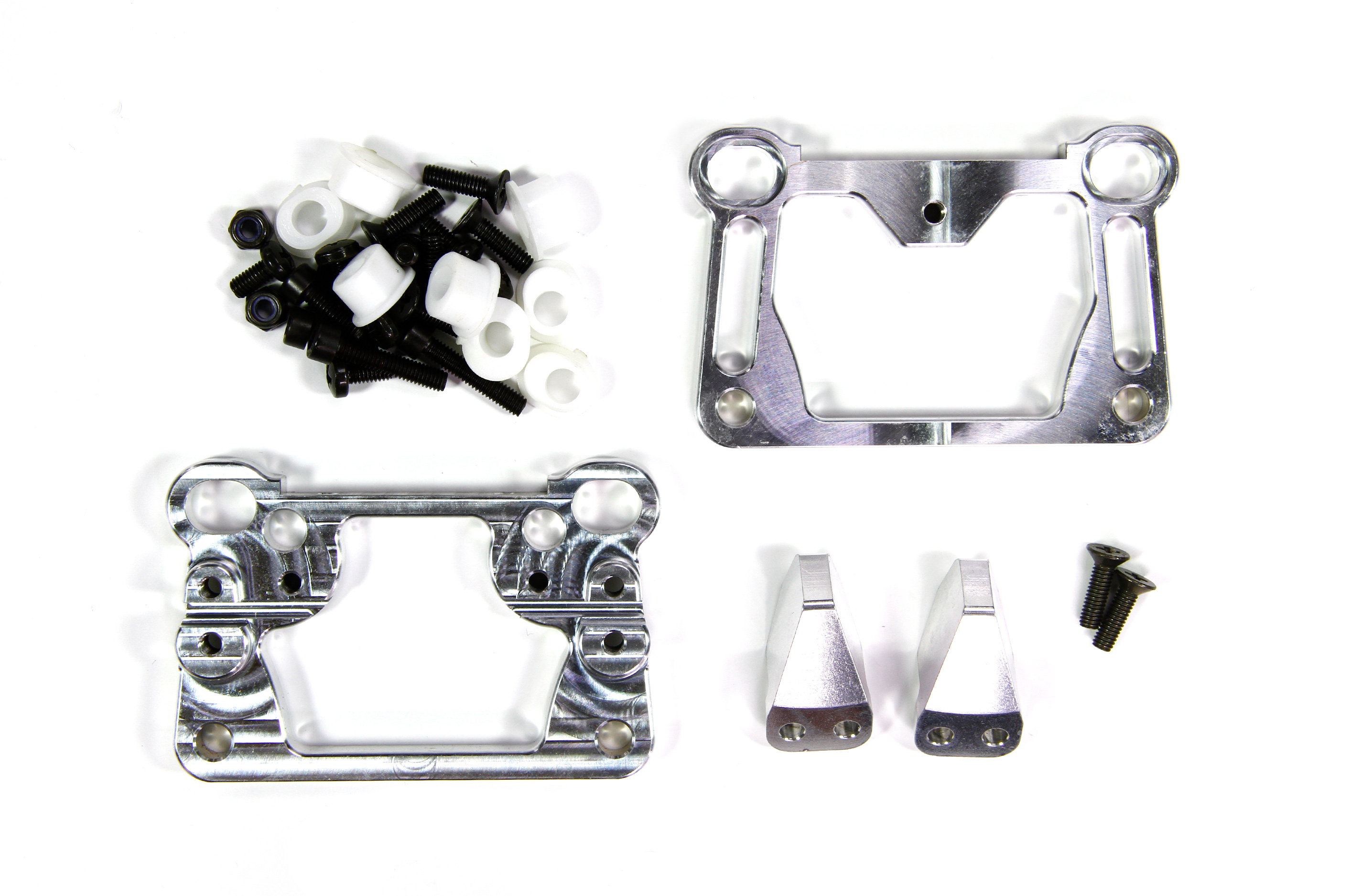 6496 FG Alu-Vorderachsbock 2WD A und B 6496 FG Alu-Vorderachsbock 2WD A und B