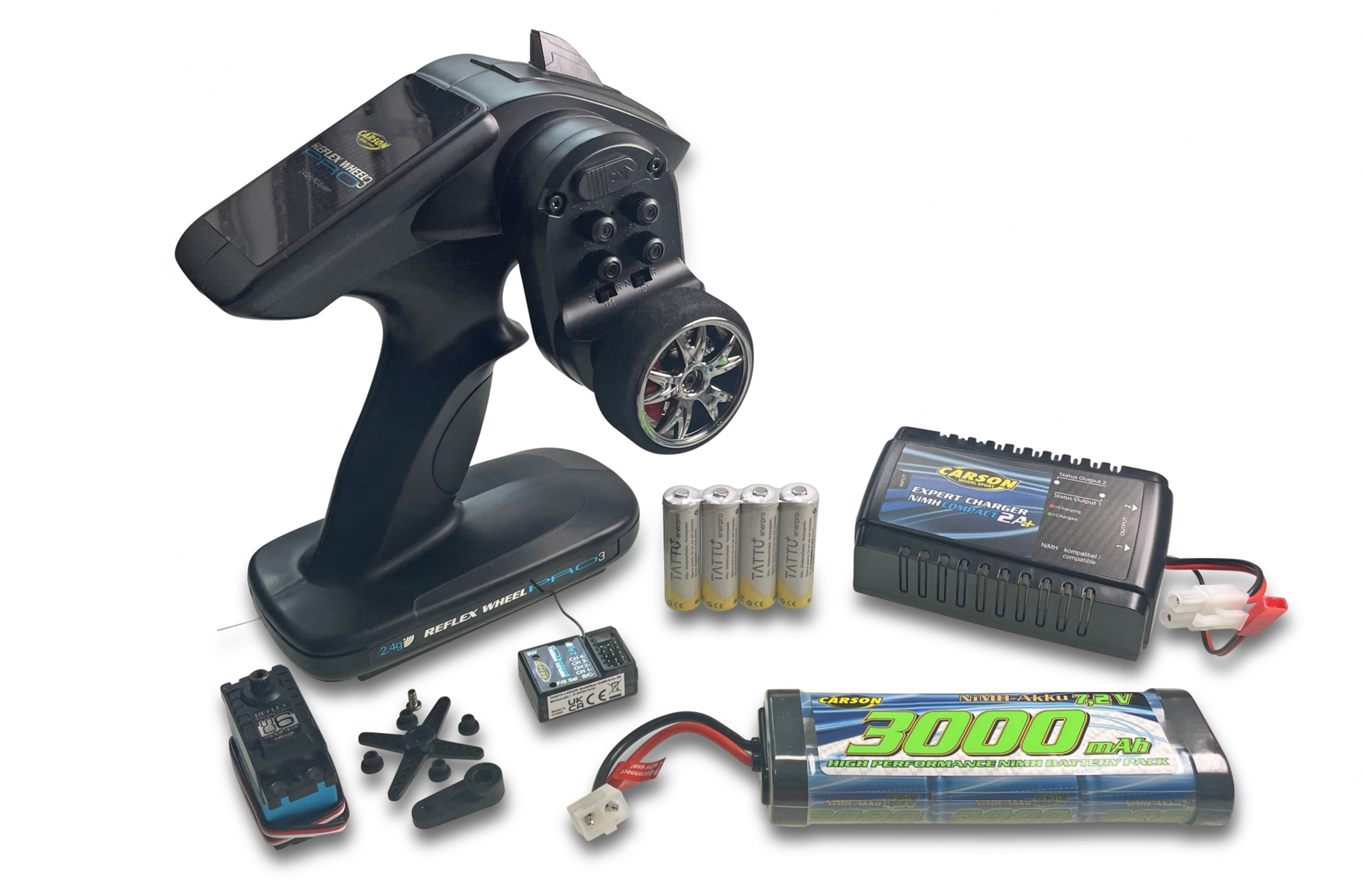 500707152 Carson RC-Reflex Pro 3 Electric Set  500707152 Carson RC-Reflex Pro 3 Electric Set
