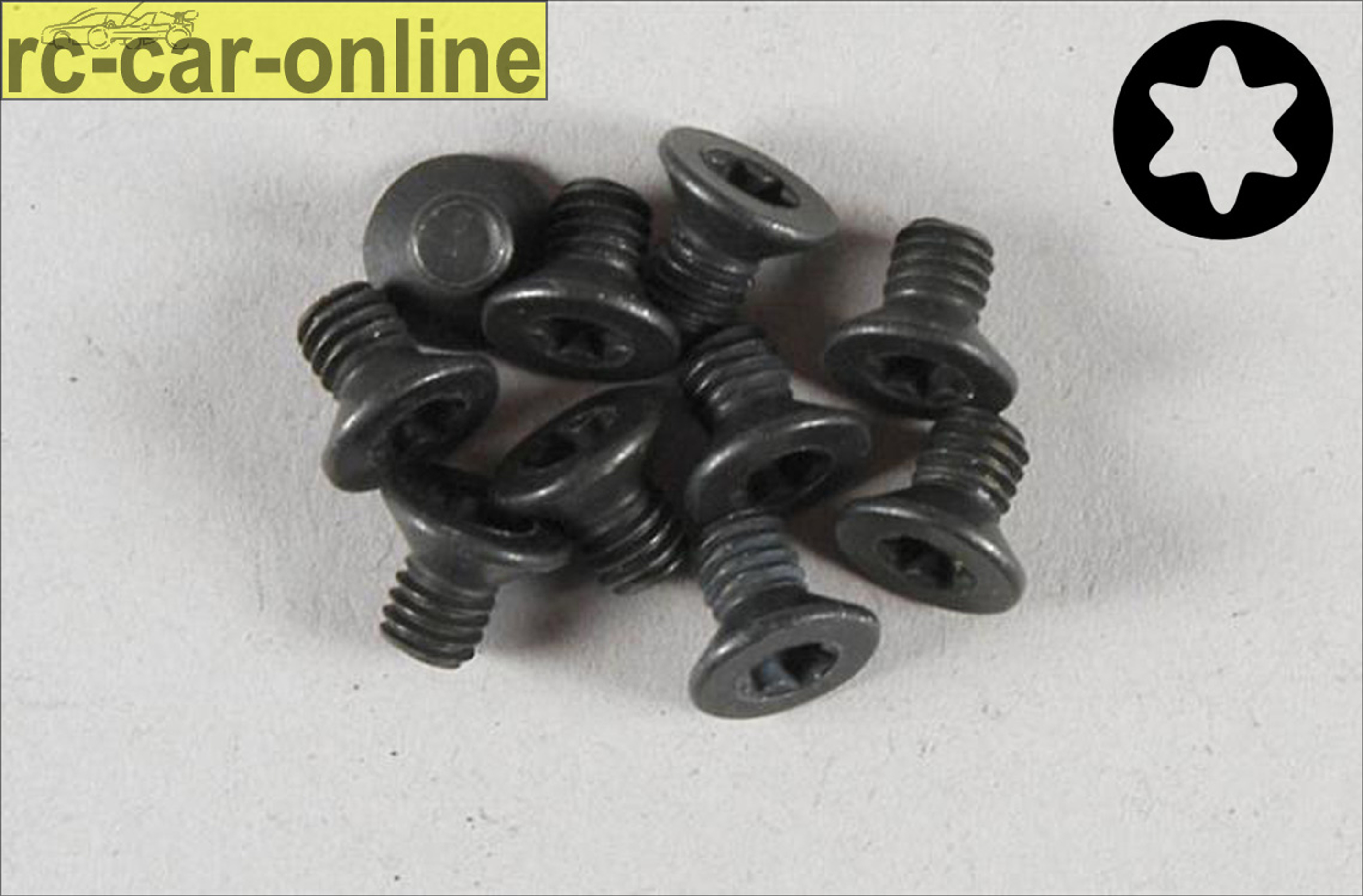 6920/06 FG Countersunk screw with Torx M4x6 mm, 10 pieces