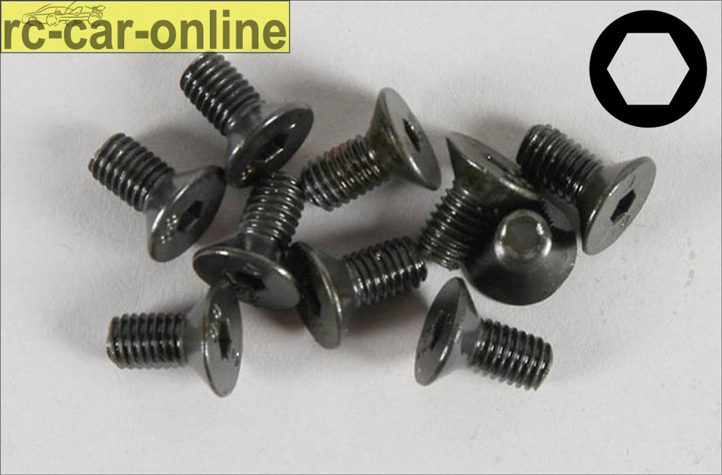6722/10 FG Countersunk screw M5x10 mm, 10 pieces 6722/10 FG Countersunk screw M5x10 mm, 10 pieces