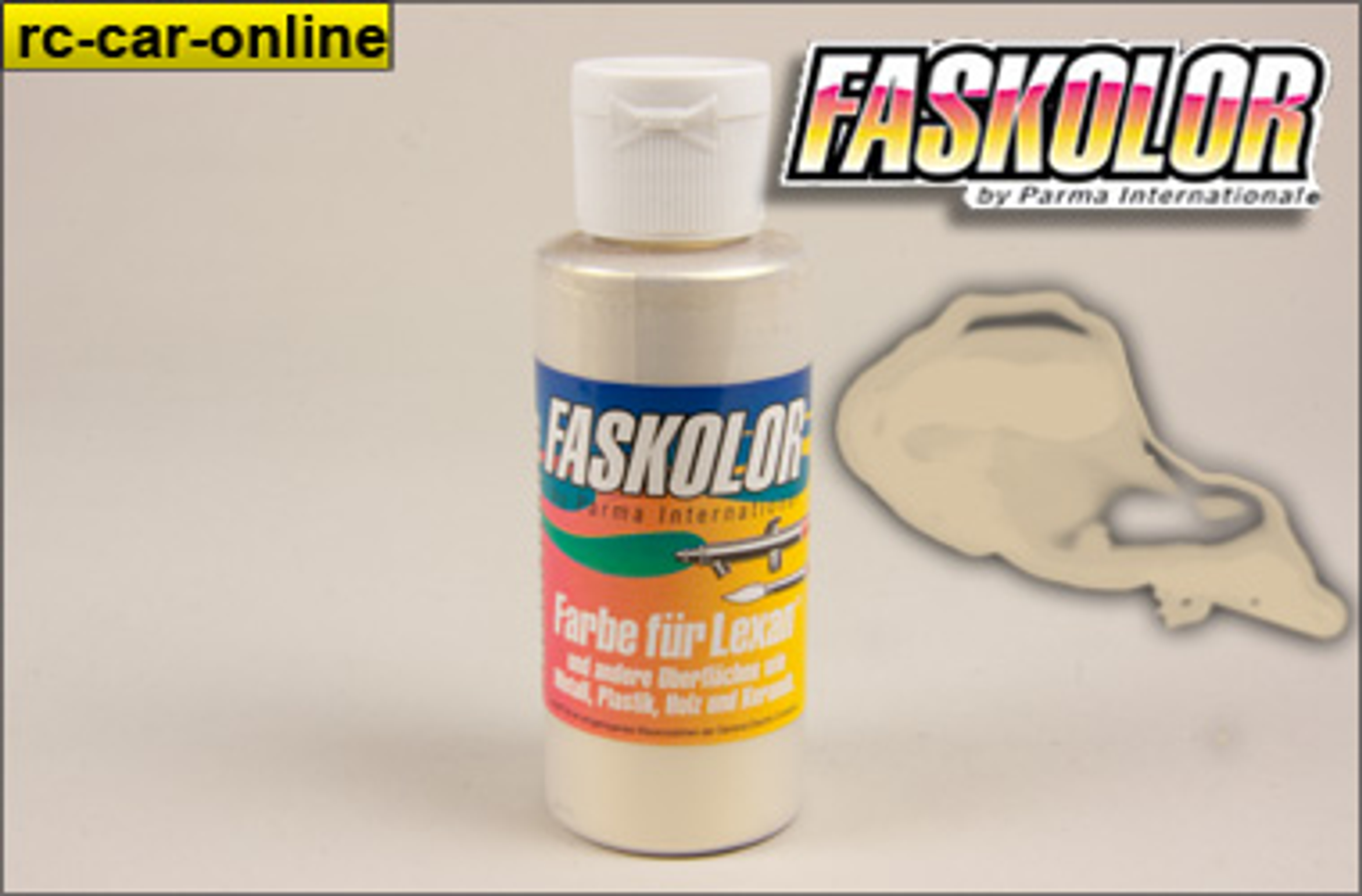 40182 Parma Faskolor Airbrush Farbe - wechsel Gold - 1St.