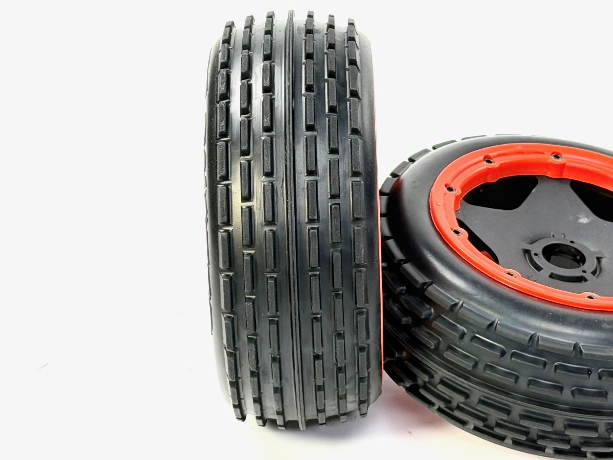 4831/01 HPI Dirt Buster 170x60 mit HPI Felgen für HPI Baja 5B, Carson Wild GP Attack und Co. (24mm 6-Kant) 1 Paar Set