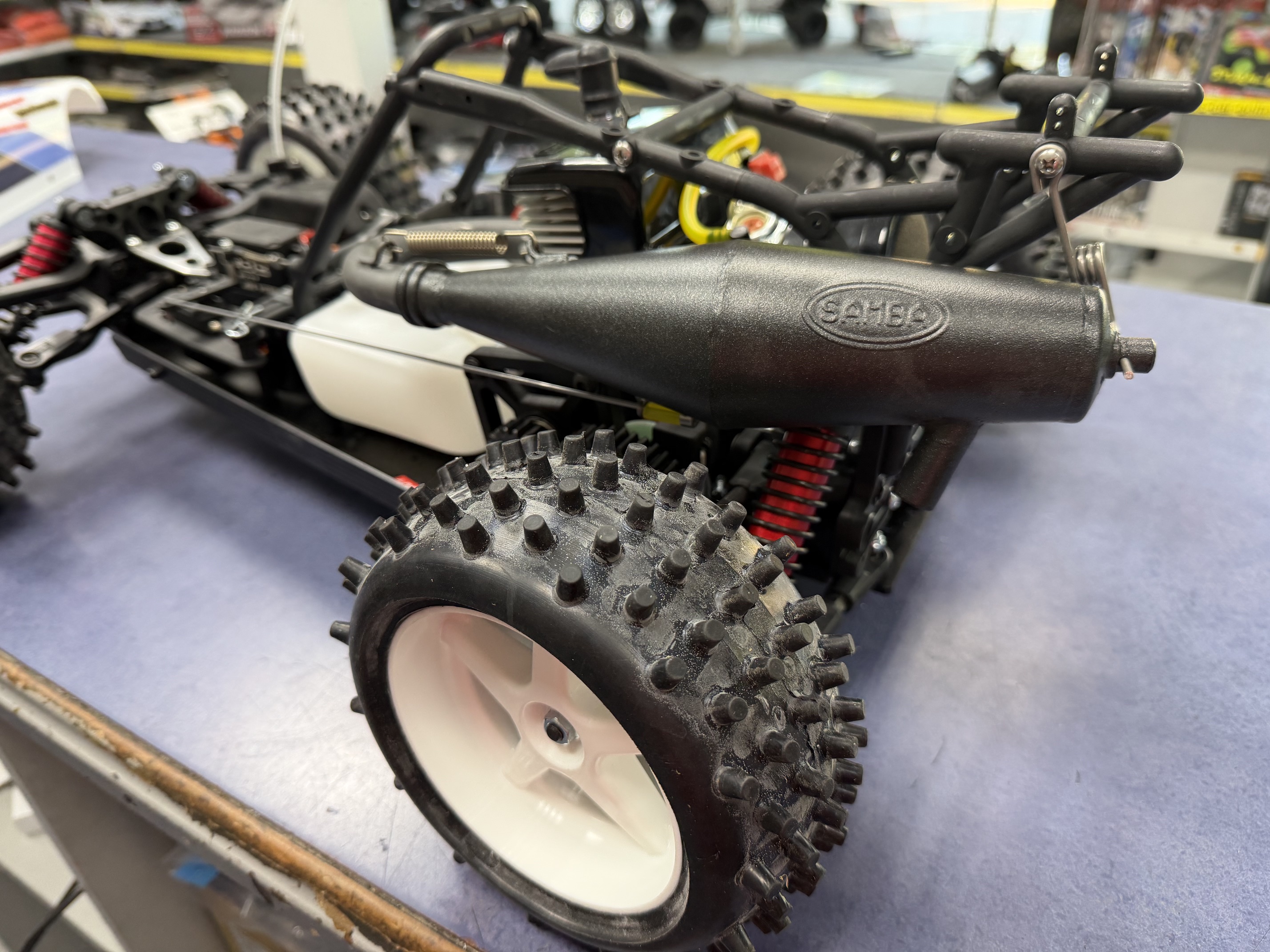 4150/01 Samba Resonanzrohr für FG/Carson Smartech Offroadmodelle 2WD/4WD, Set