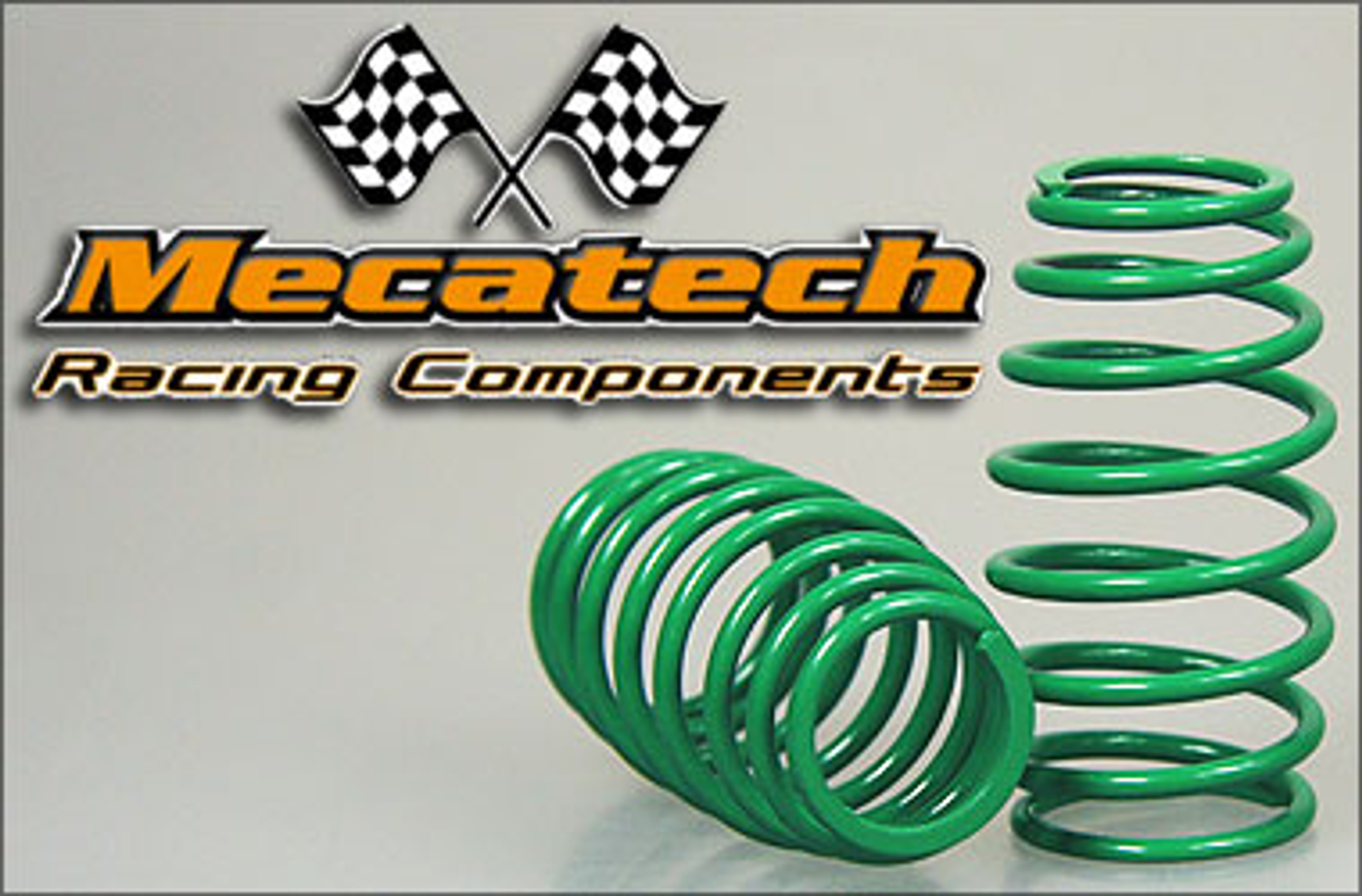 2009-00 Tonnenfedern für Mecatech Klick-Shocks, dunkel grün 2,4 mm
