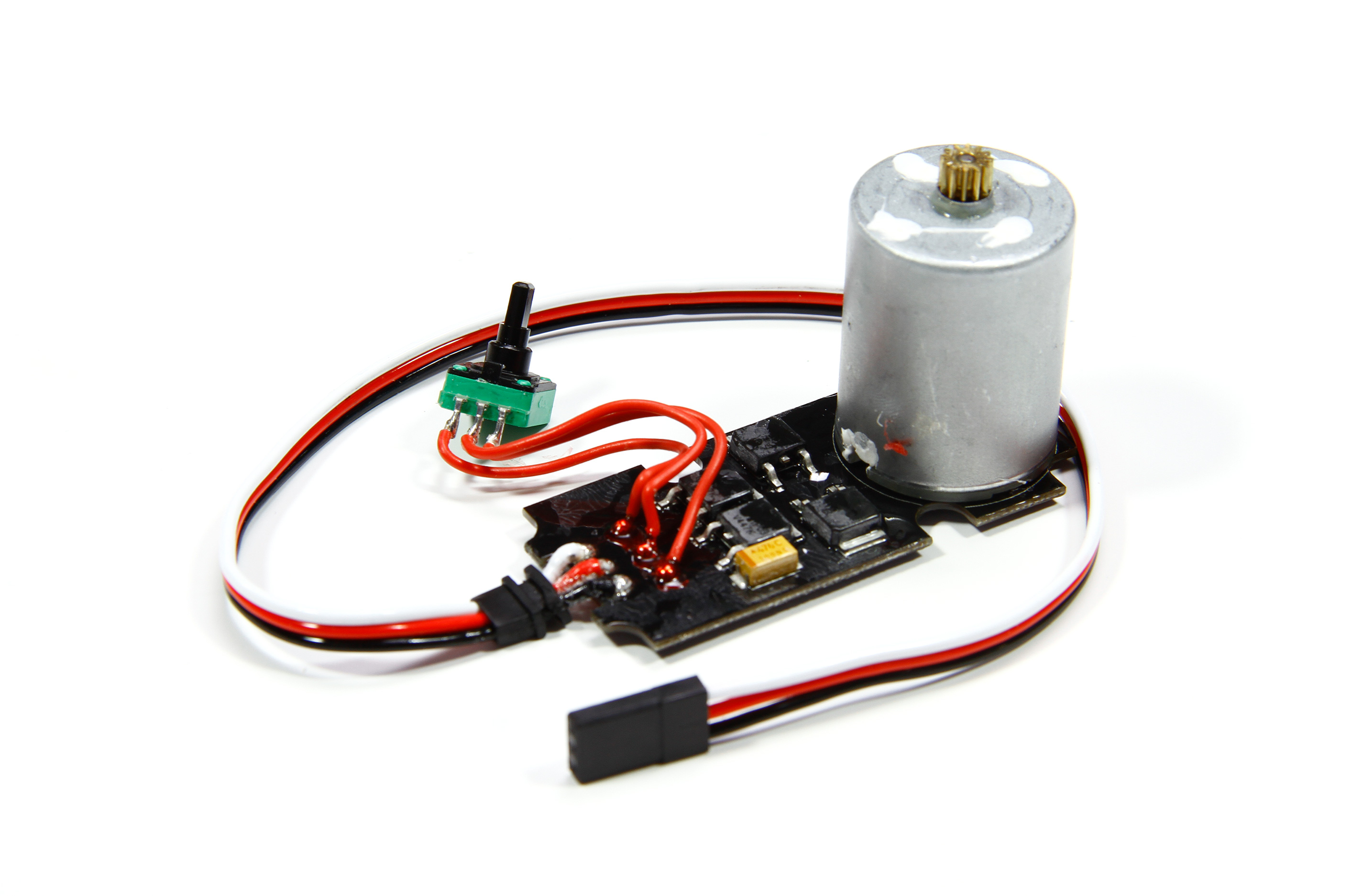 DM4000/05 Servo motor and electronics, with cable for K-Power
