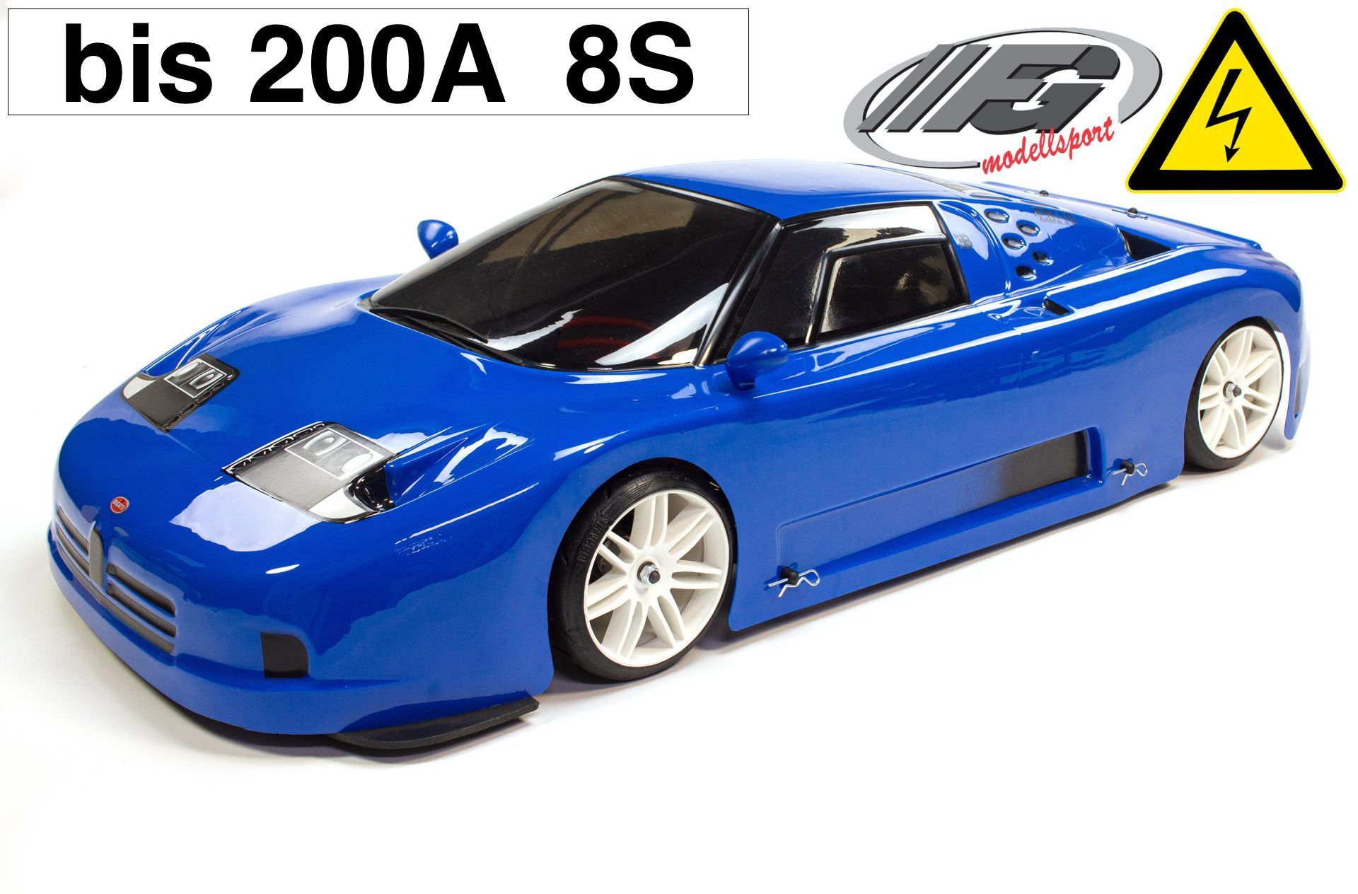 FG Sportsline 2WD-530 Electric Bugatti EB 110 up to 200A/8S