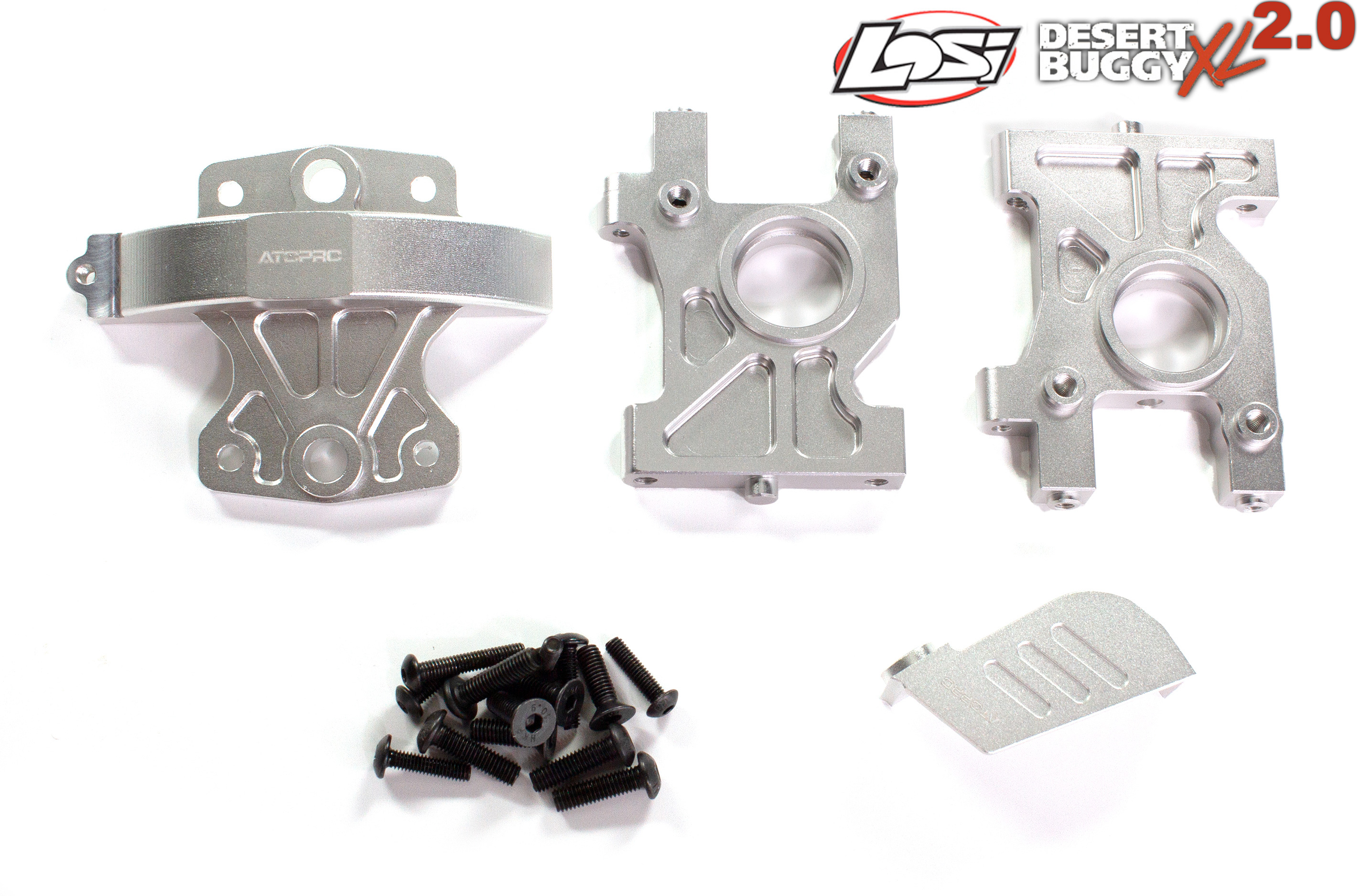 AT-DBXL033 ATOP Aluminum center differential towers for Losi DBXL 2.0