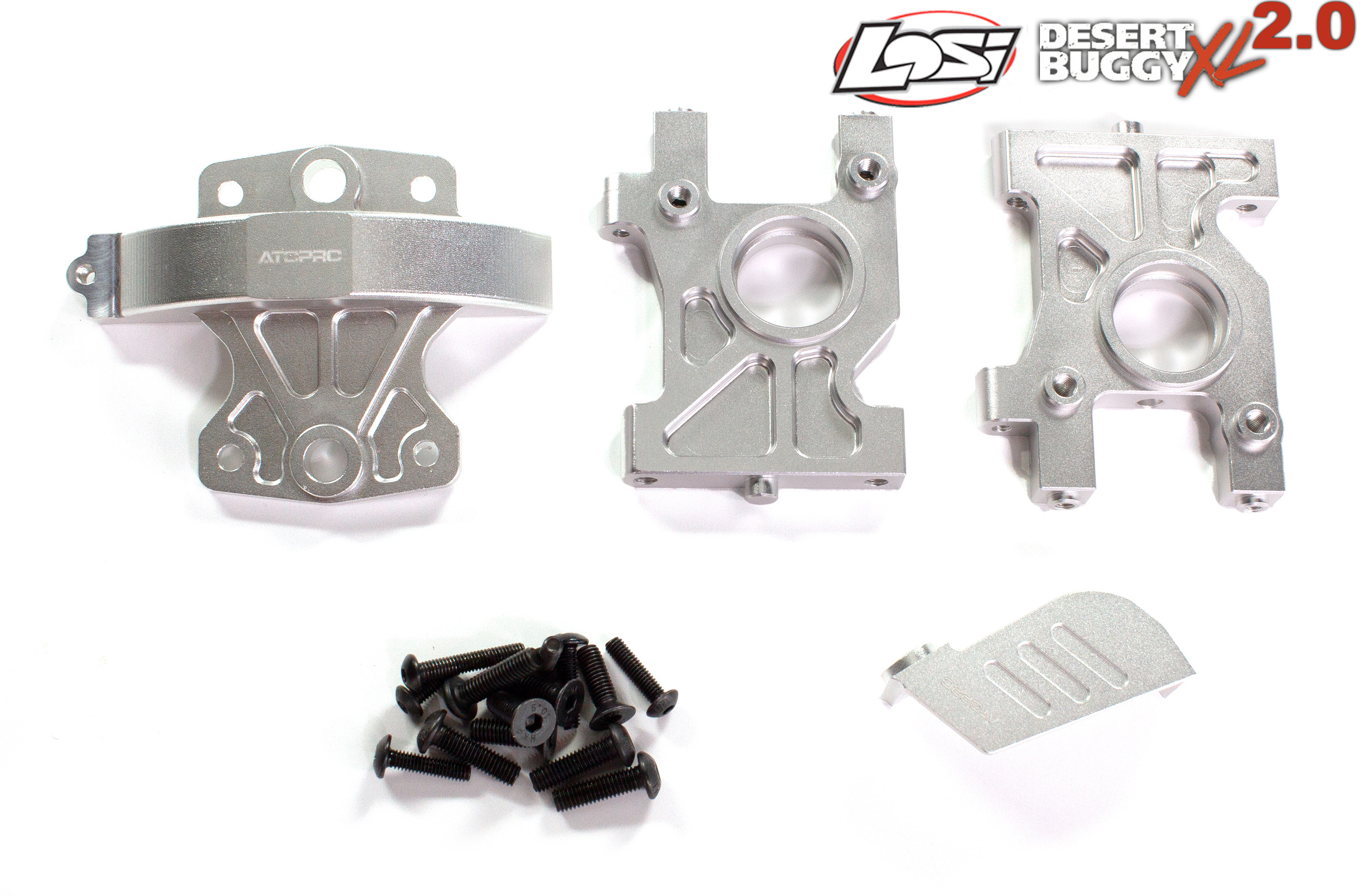 AT-DBXL033 ATOP Aluminum center differential towers for Losi DBXL 2.0 AT-DBXL033 ATOP Aluminum center differential towers for Losi DBXL 2.0