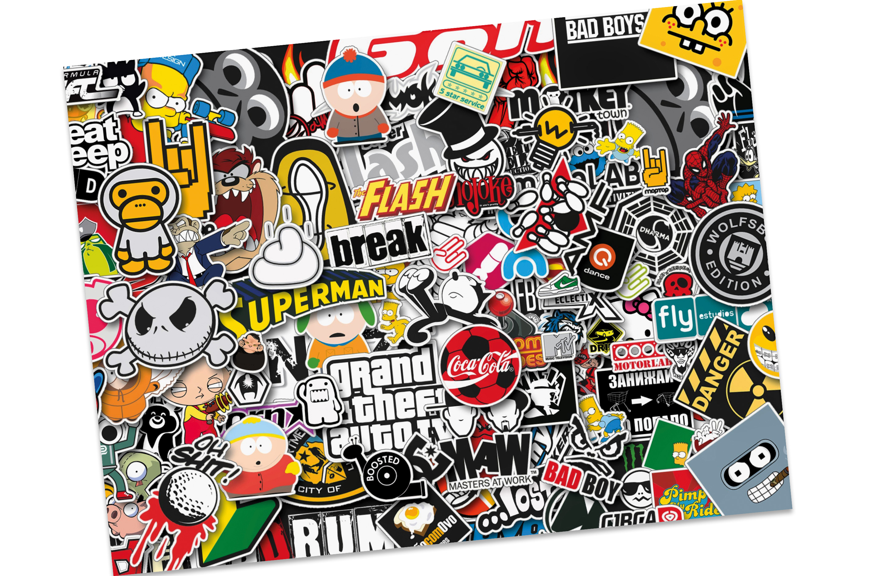 y3020 Stickerbomb "Comic" y3020 Stickerbomb "Comic"