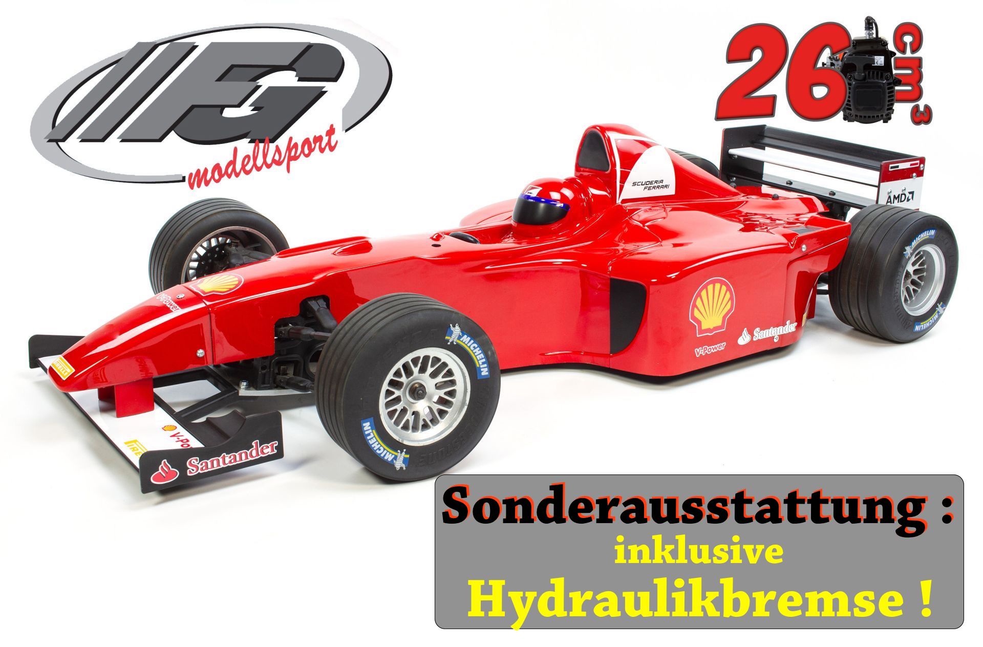 FG Formula 1 Sportsline with hydraulic brake "special price" FG Formula 1 Sportsline with hydraulic brake "special price"
