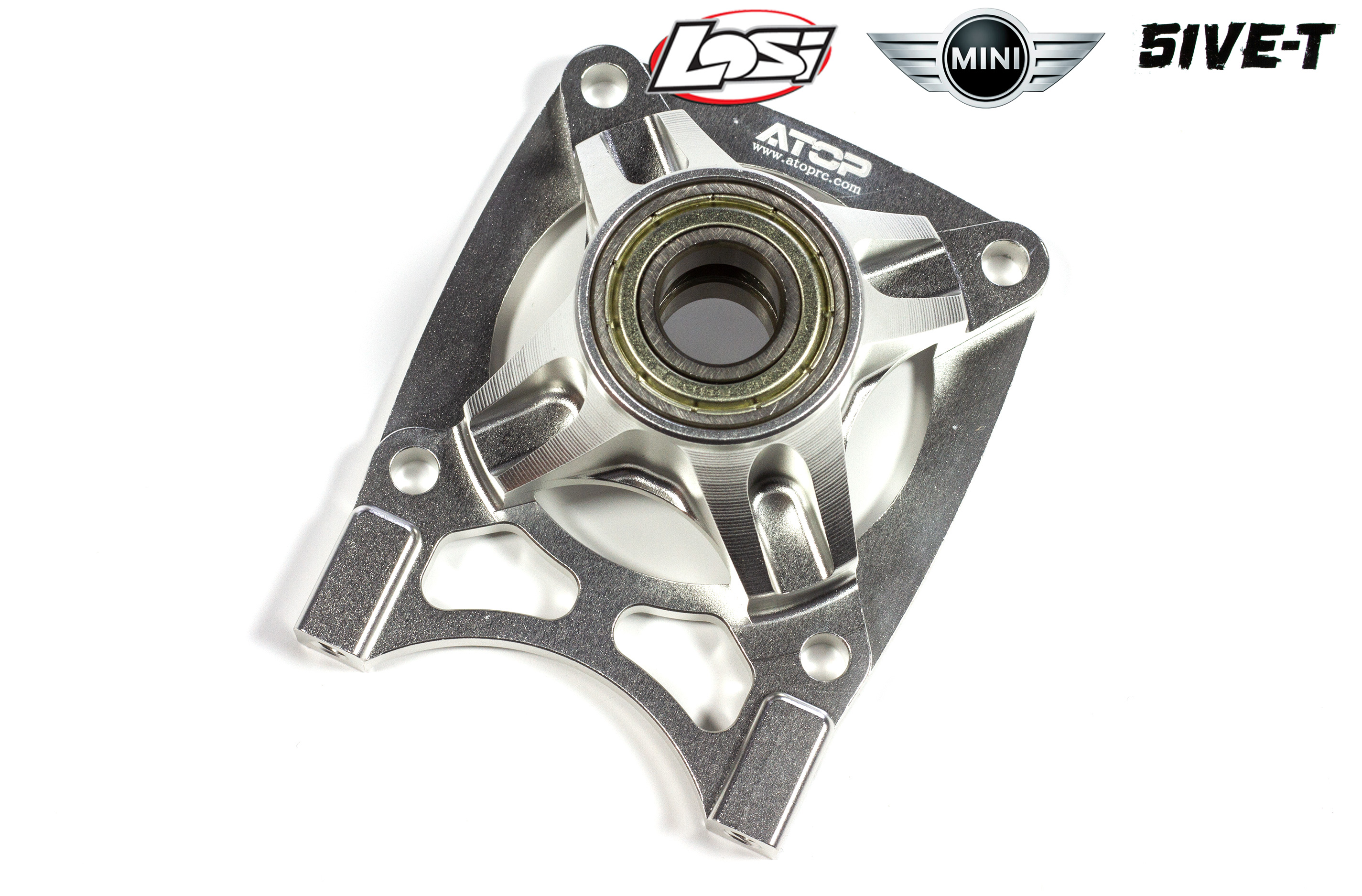 AT-5T019 ATOP aluminum clutch bell holder Losi 5ive-T and Mini AT-5T019 ATOP aluminum clutch bell holder Losi 5ive-T and Mini