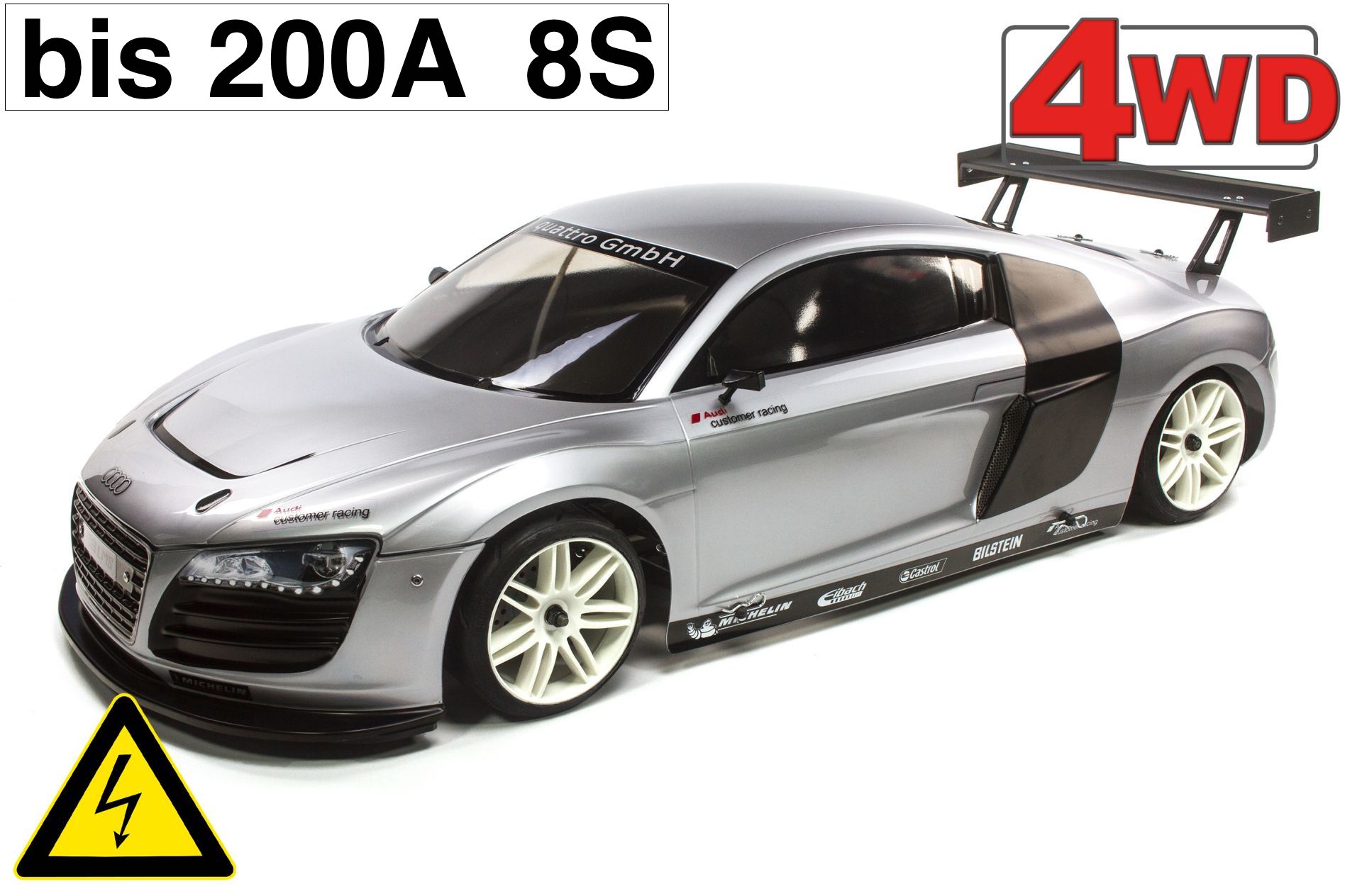 FG Sportsline 4WD-530 Elektro Audi R8 bis 200A/8S FG Sportsline 4WD-530 Elektro Audi R8 bis 200A/8S