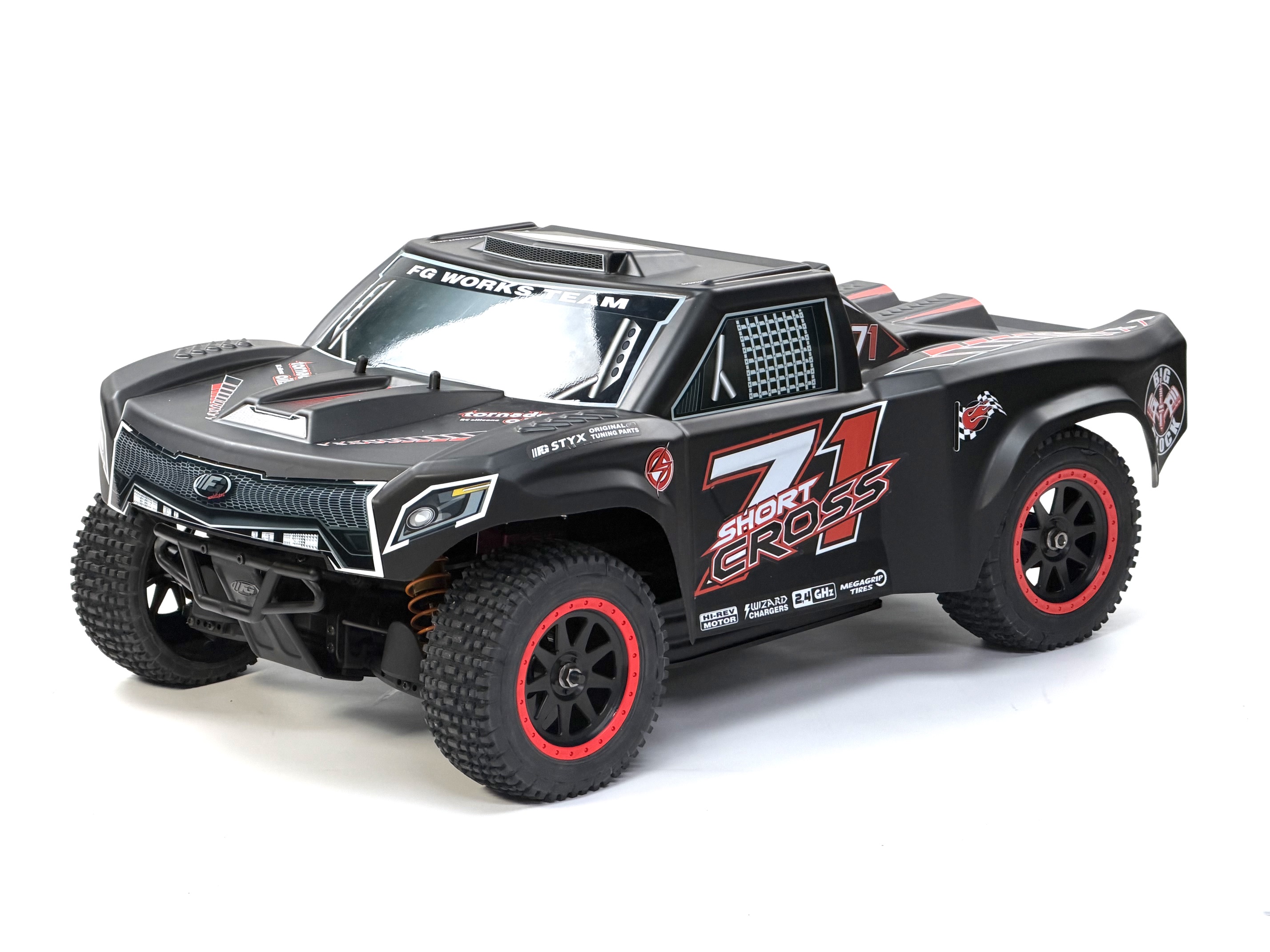 68200E FG Short Cross 4WD, 160A ESC + 980KV motor, 8S, painted body, on behalf of a customer