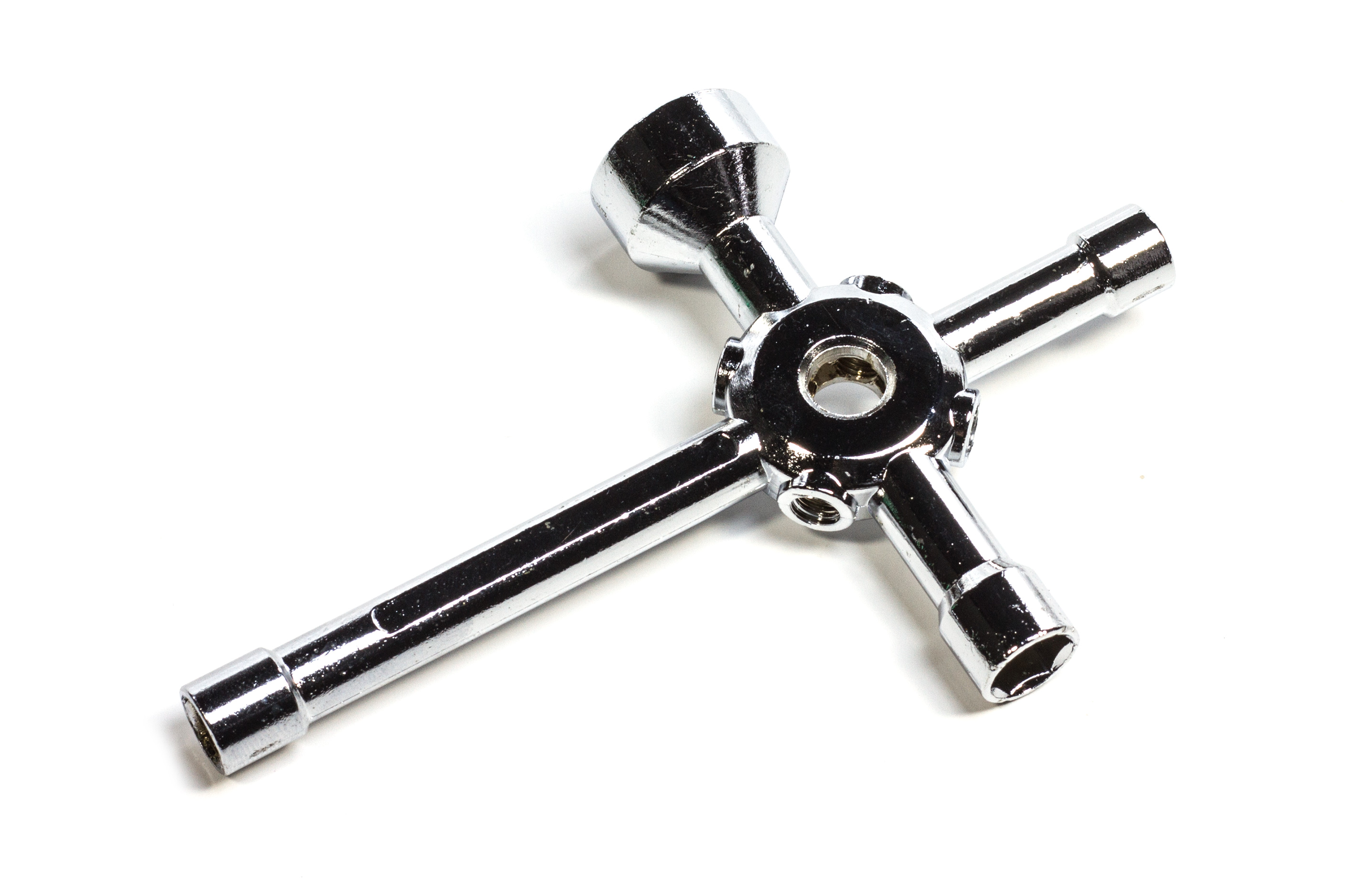 LOSB4603 Losi 4-Way Wrench Steel (17 mm, 10 mm, 8 mm, 1/4") LOSB4603 Losi 4-Way Wrench Steel (17 mm, 10 mm, 8 mm, 1/4")