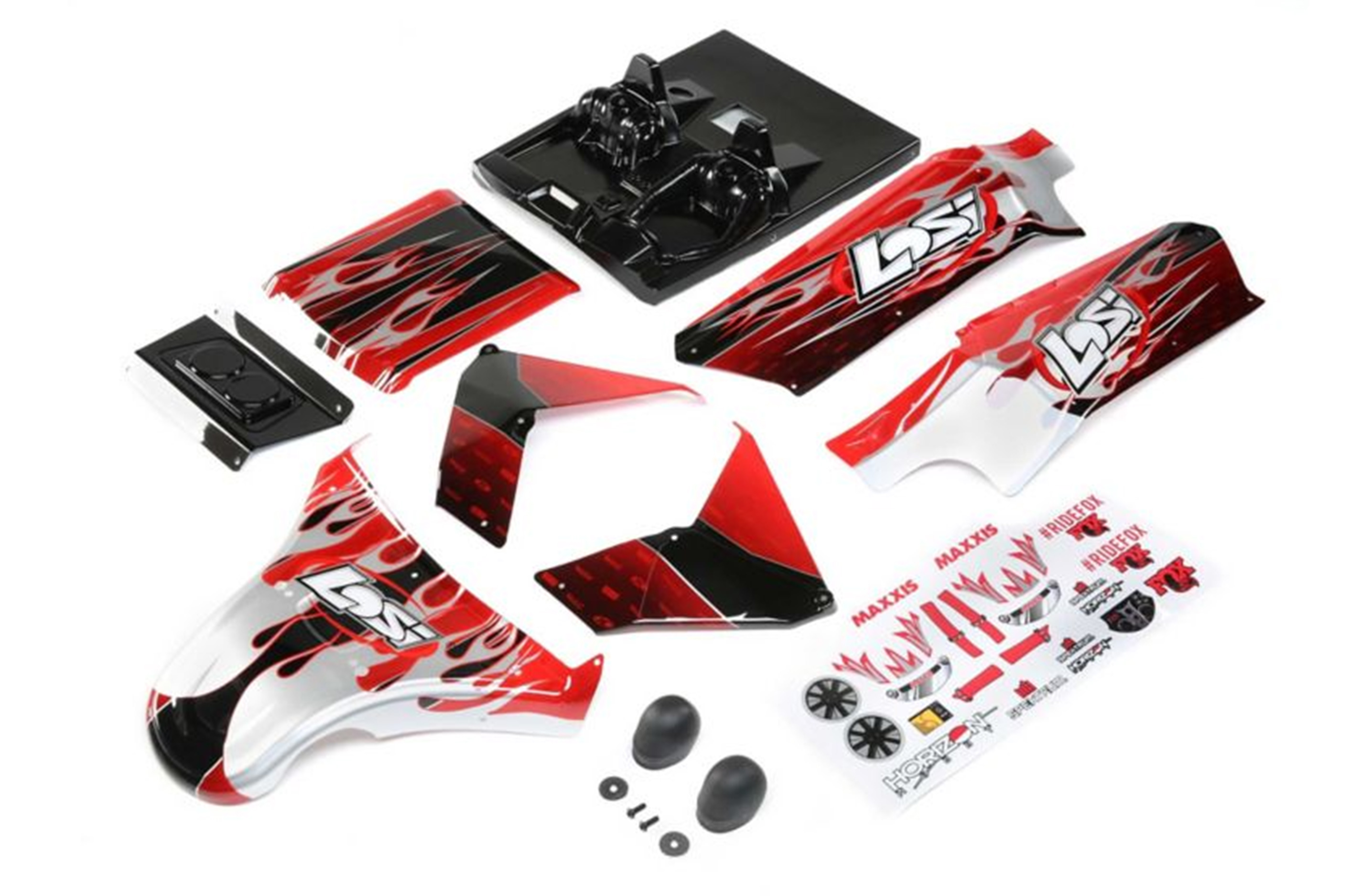 Losi LOS250044 Body Set, Screened, DBXL-E 2.0 Losi LOS250044 Body Set, Screened, DBXL-E 2.0