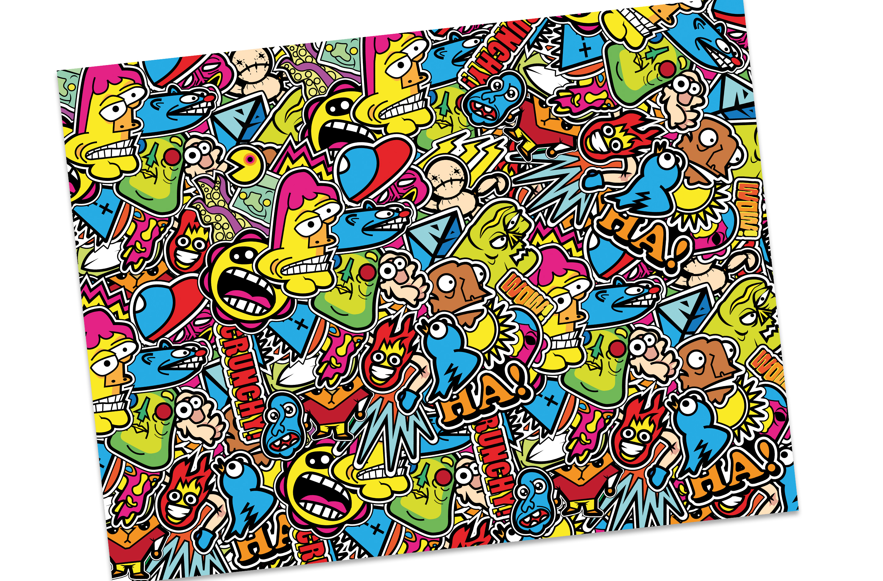 y3021 Stickerbomb "Crunchy" y3021 Stickerbomb "Crunchy"