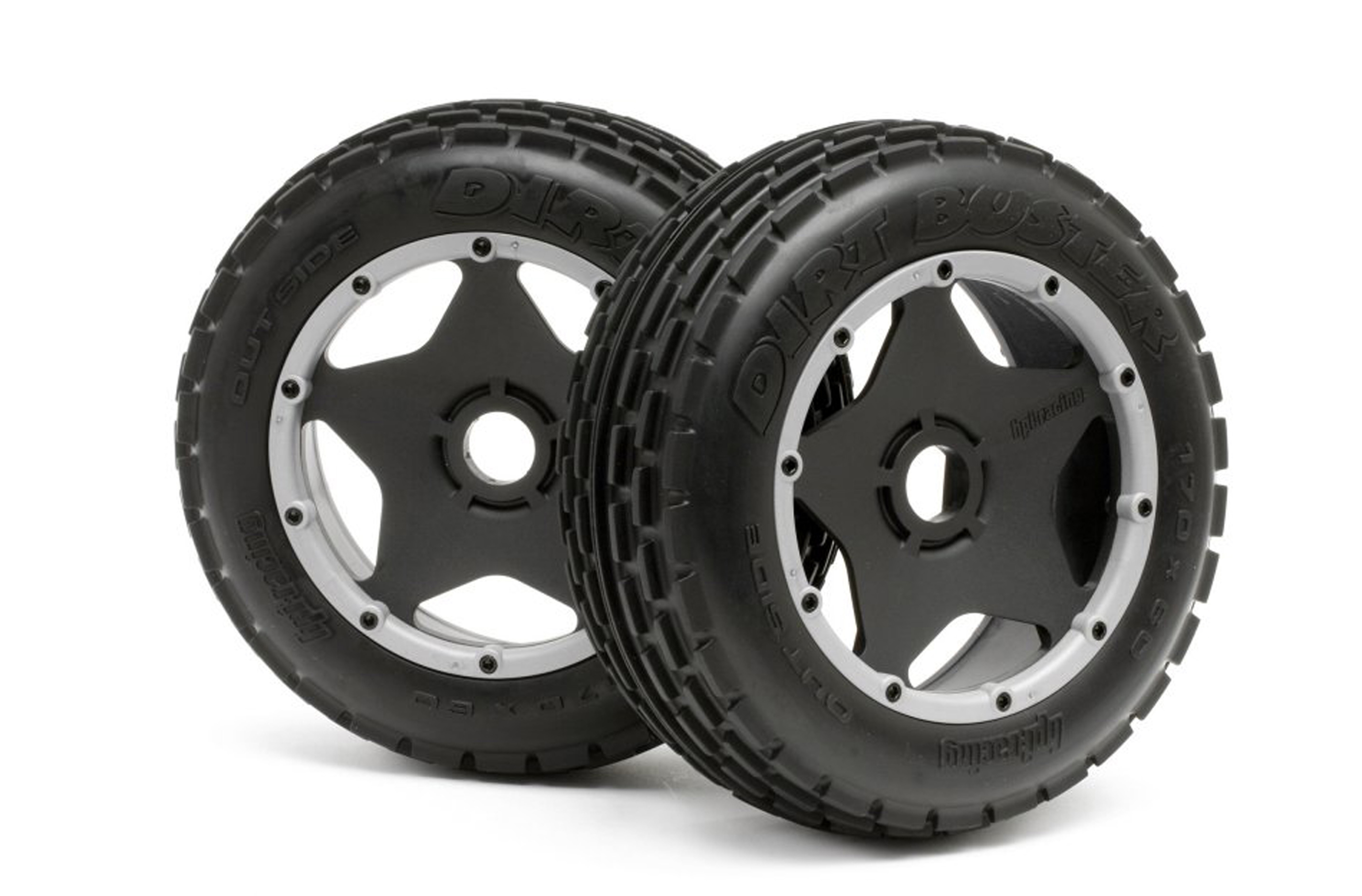 4736 HPI Dirt Buster Rib Vorderreifen, mittel 4736 HPI Dirt Buster Rib Vorderreifen, mittel