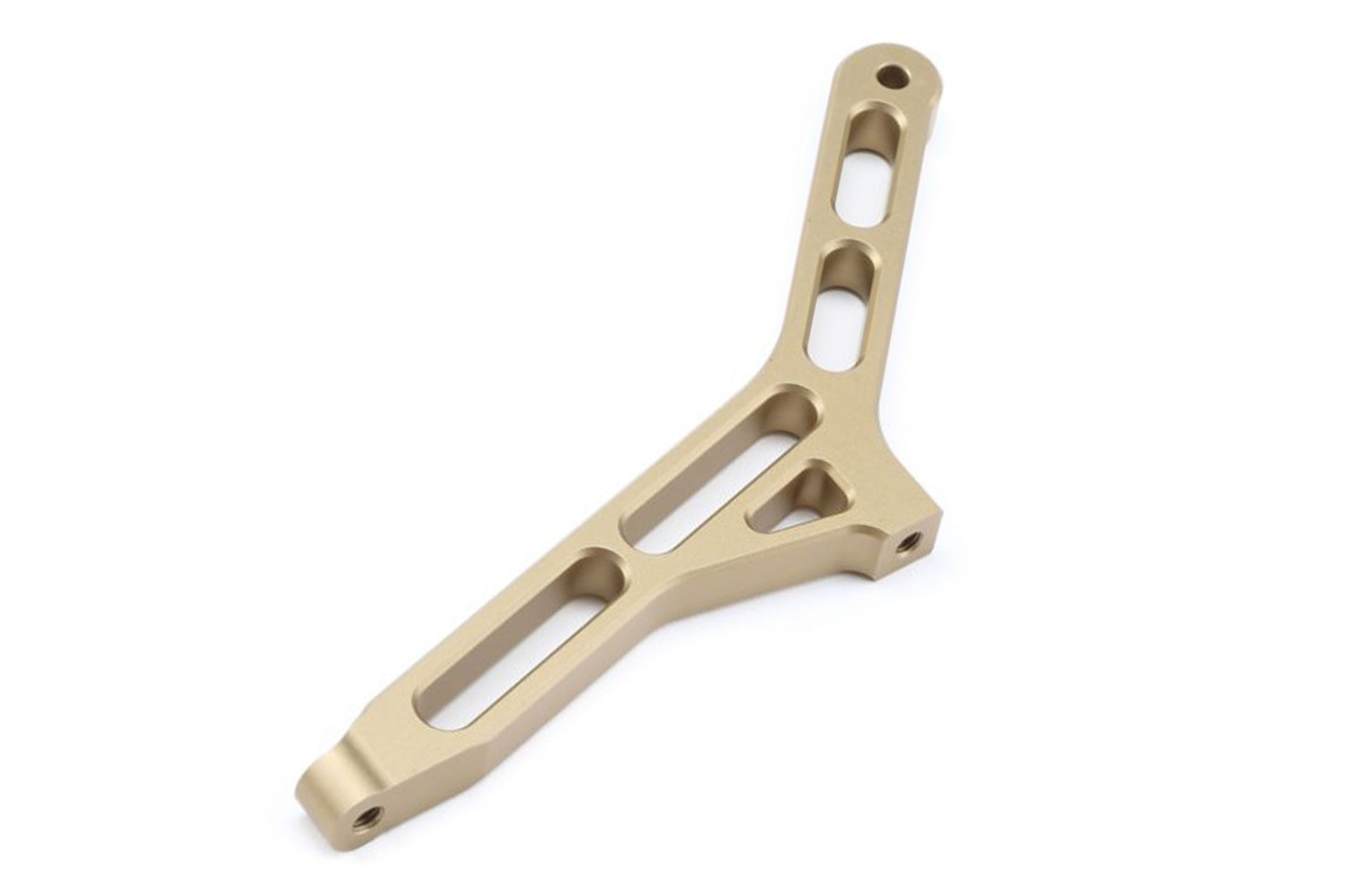TLR351004 TLR Aluminum Rear Chassis Brace, HA for 5ive-T/2.0 and Mini WRC