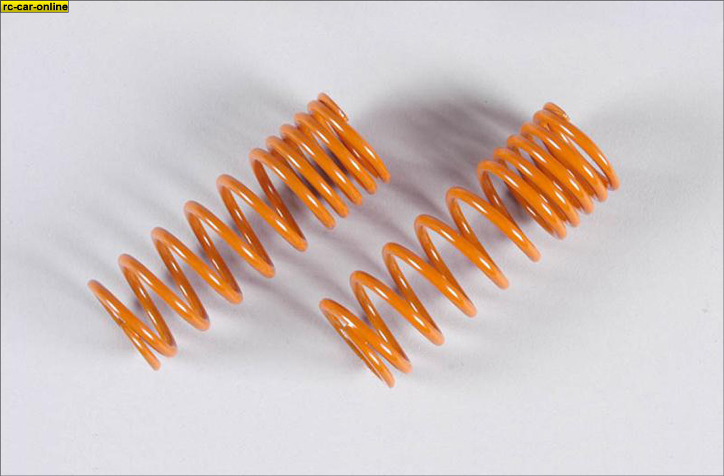 7192 FG Damper spring progressive 2,2x58mm orange, 2 pce. 7192 FG Damper spring progressive 2,2x58mm orange, 2 pce.