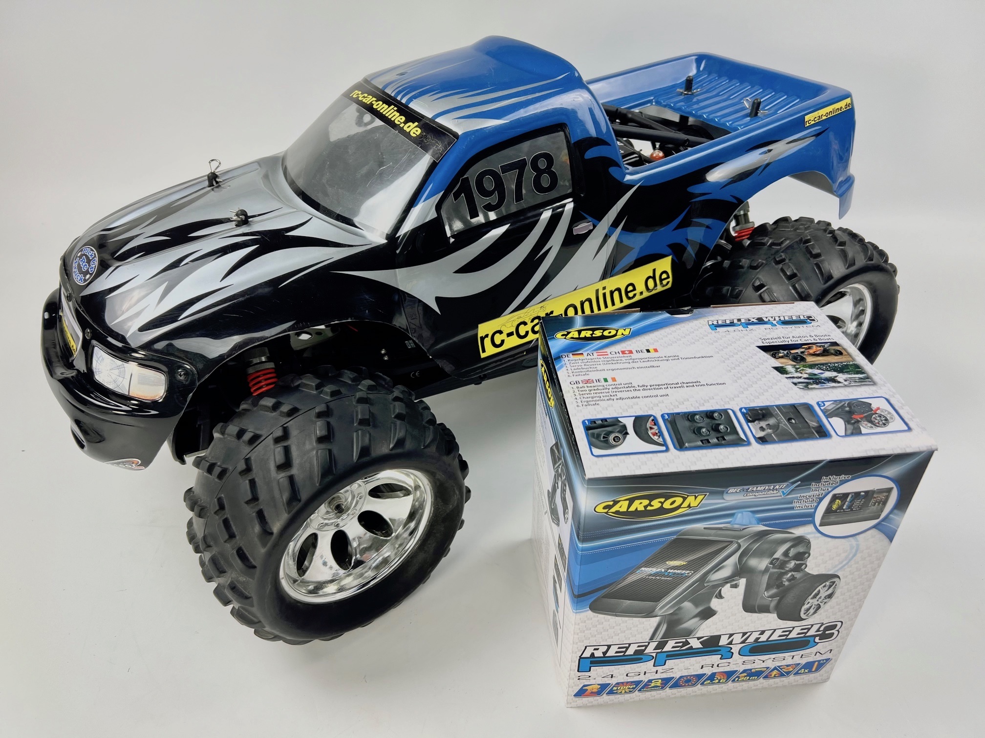 Smartech Carson Monster Truck RTR "as good as new", used.