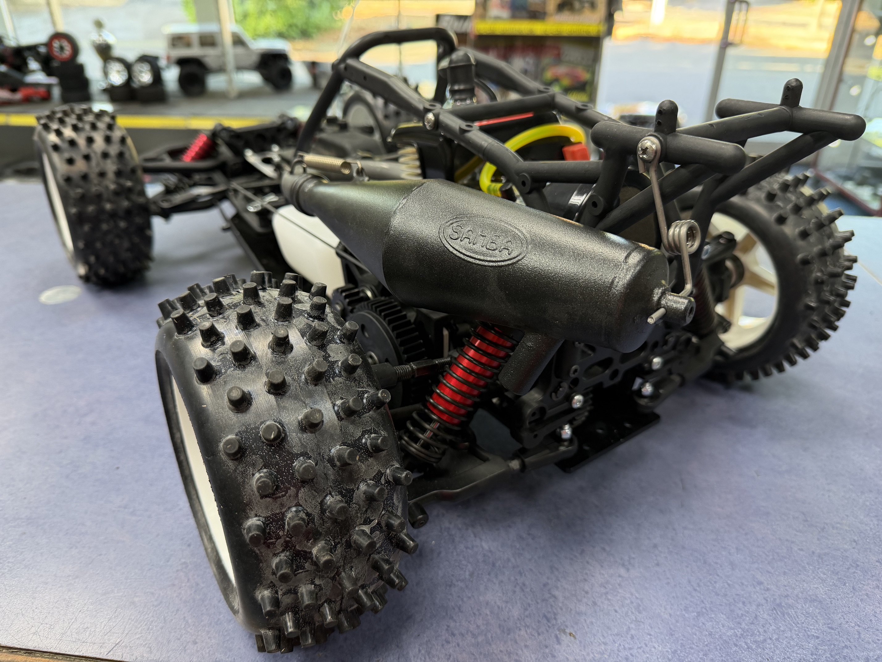 4150/01 Samba Resonanzrohr für FG/Carson Smartech Offroadmodelle 2WD/4WD, Set