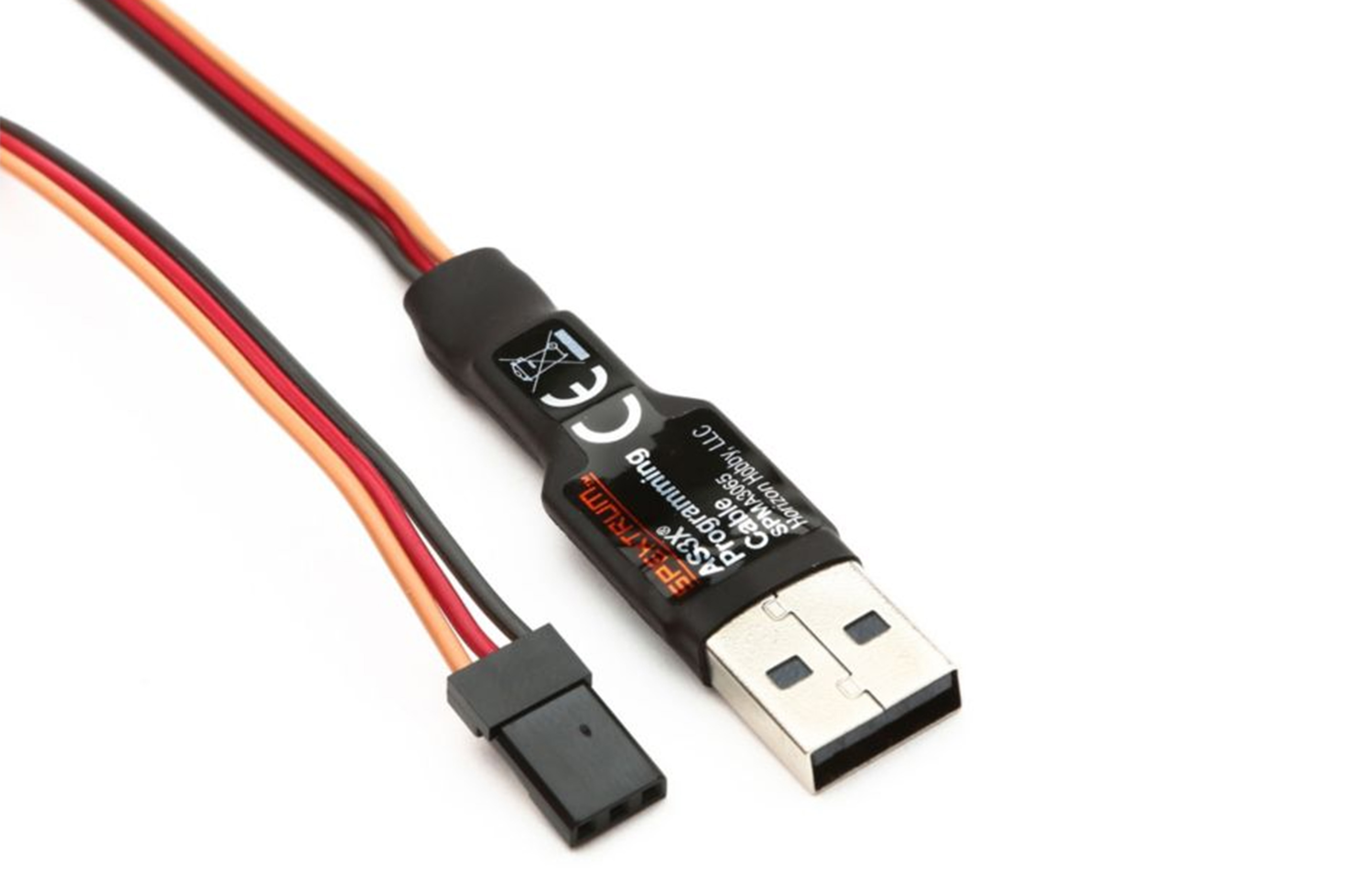 SPMA3065 Spektrum AS3X Transmitter/Receiver Programming Cable USB Interface