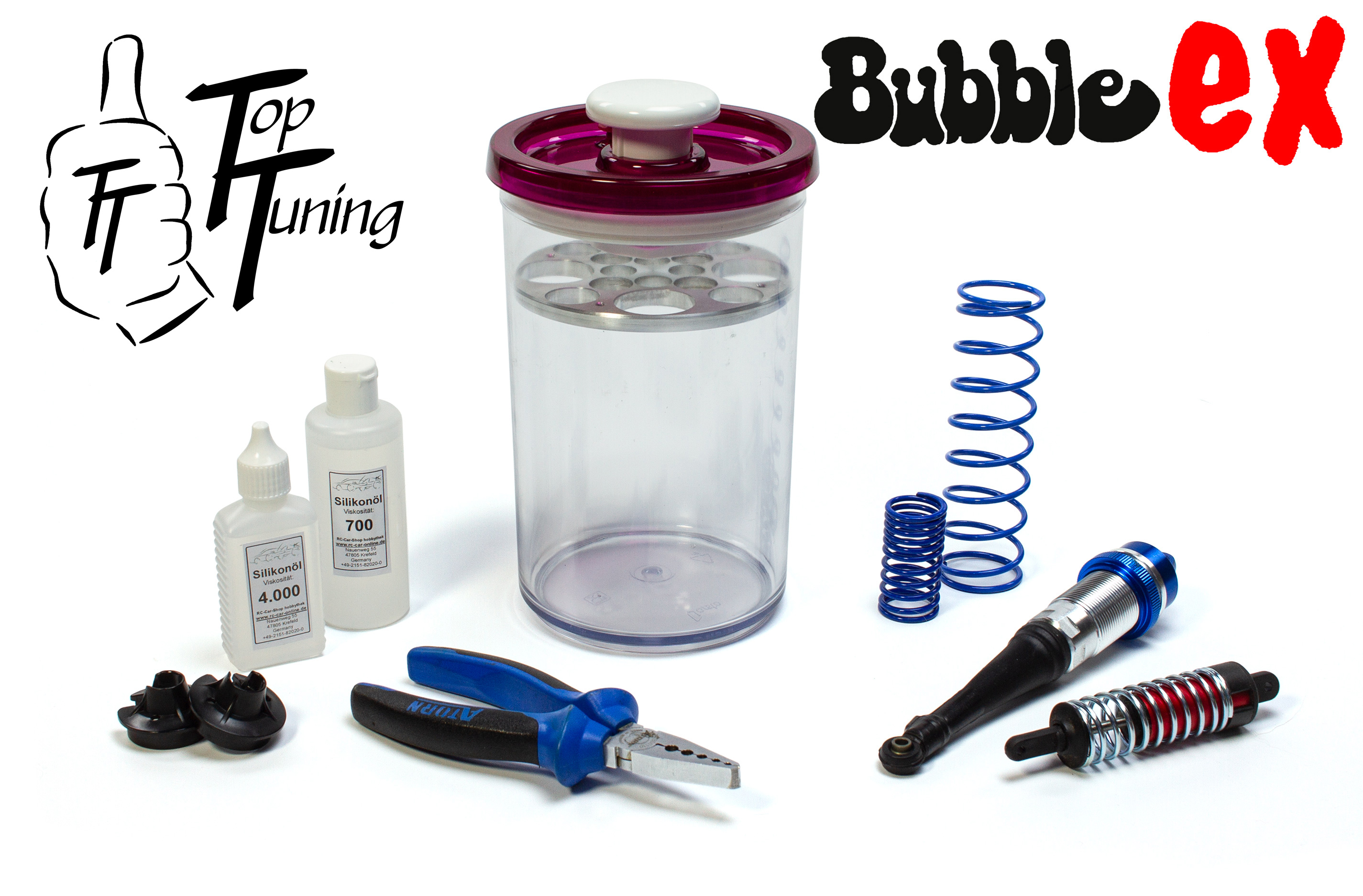 TT0198 Top Tuning Bubble-Ex for 1/10 up to 1/5 scale rc-cars