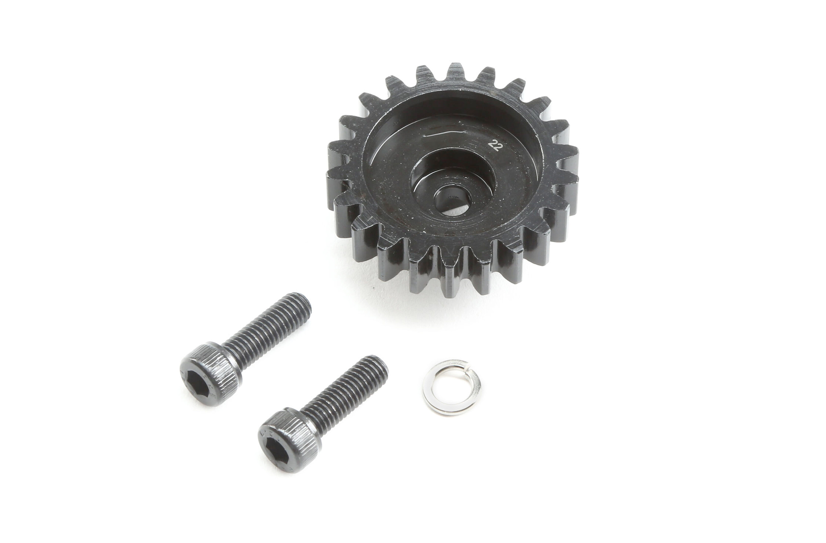 LOS352008 Losi Pinion Gear and Hardware, 22T, 1.5M for 5ive-T 2.0
