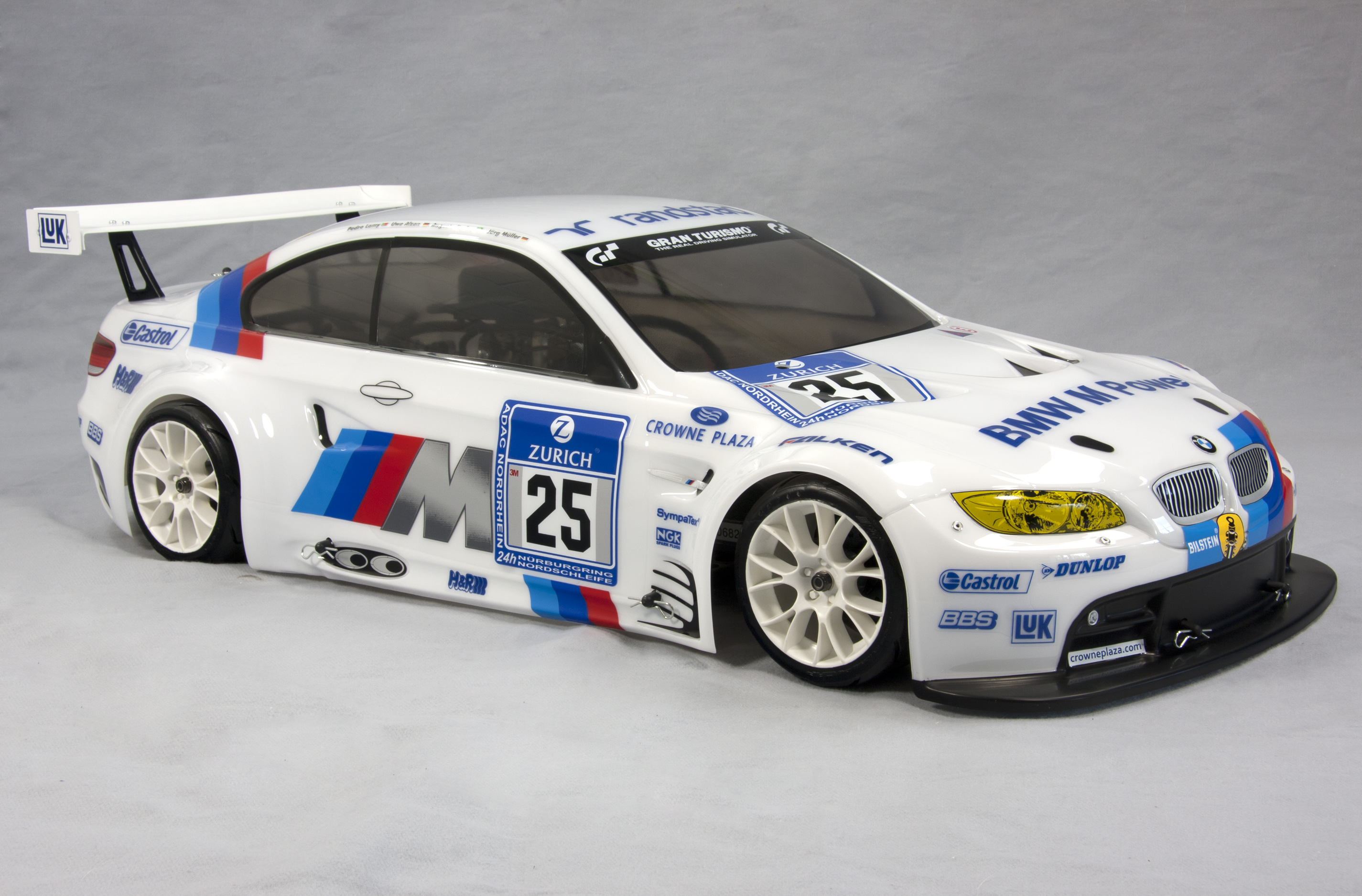 8180 FG Body set BMW M3 ALMS, clear 2 mm for 530/535 mm wheelbase 8180 FG Body set BMW M3 ALMS, clear 2 mm for 530/535 mm wheelbase