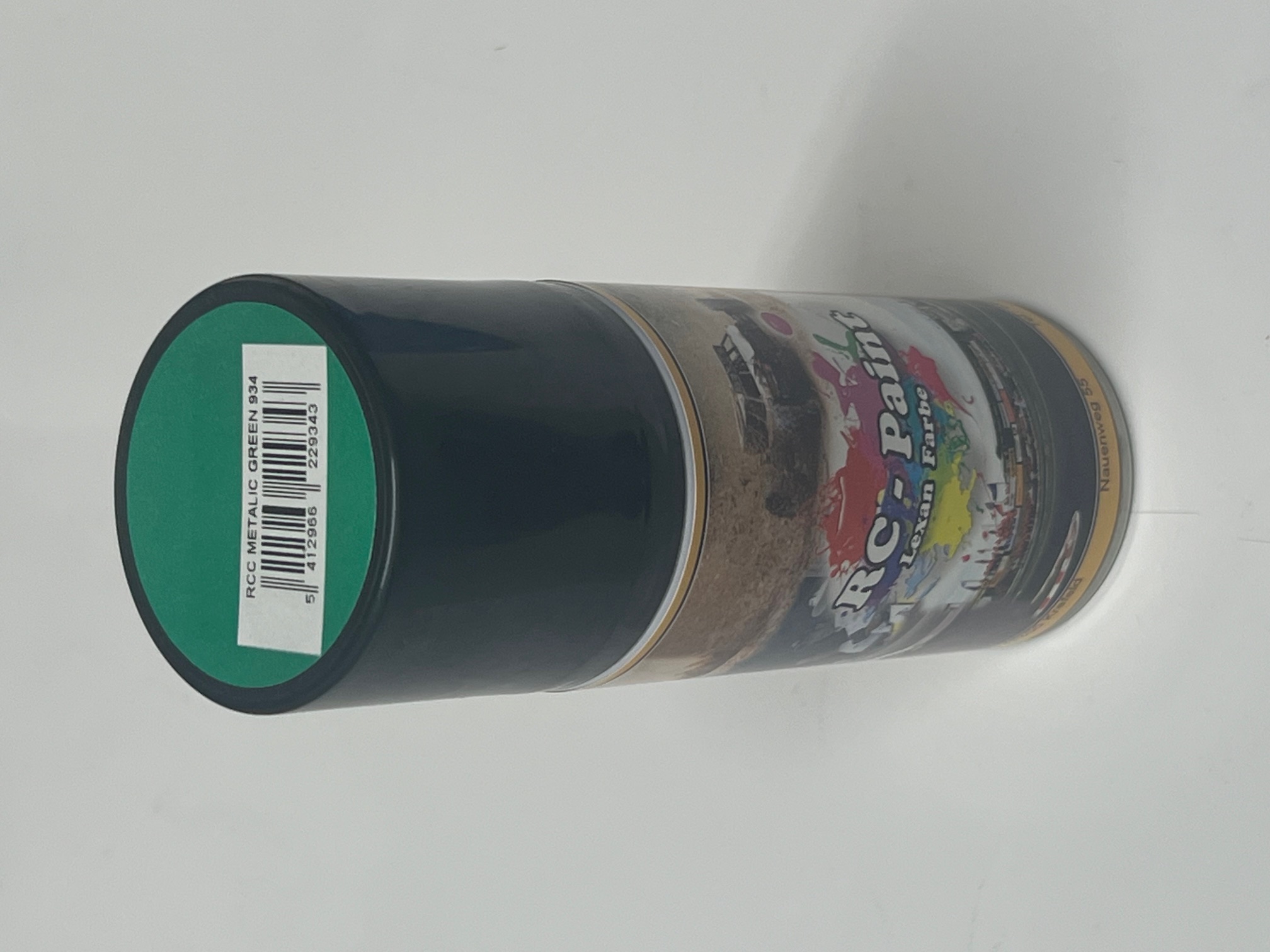 RC0934 Metallic Grün  RC - Paint Lexan Farbe, 1 Sprühdose 150 ml,(Aktion) 4 für 3