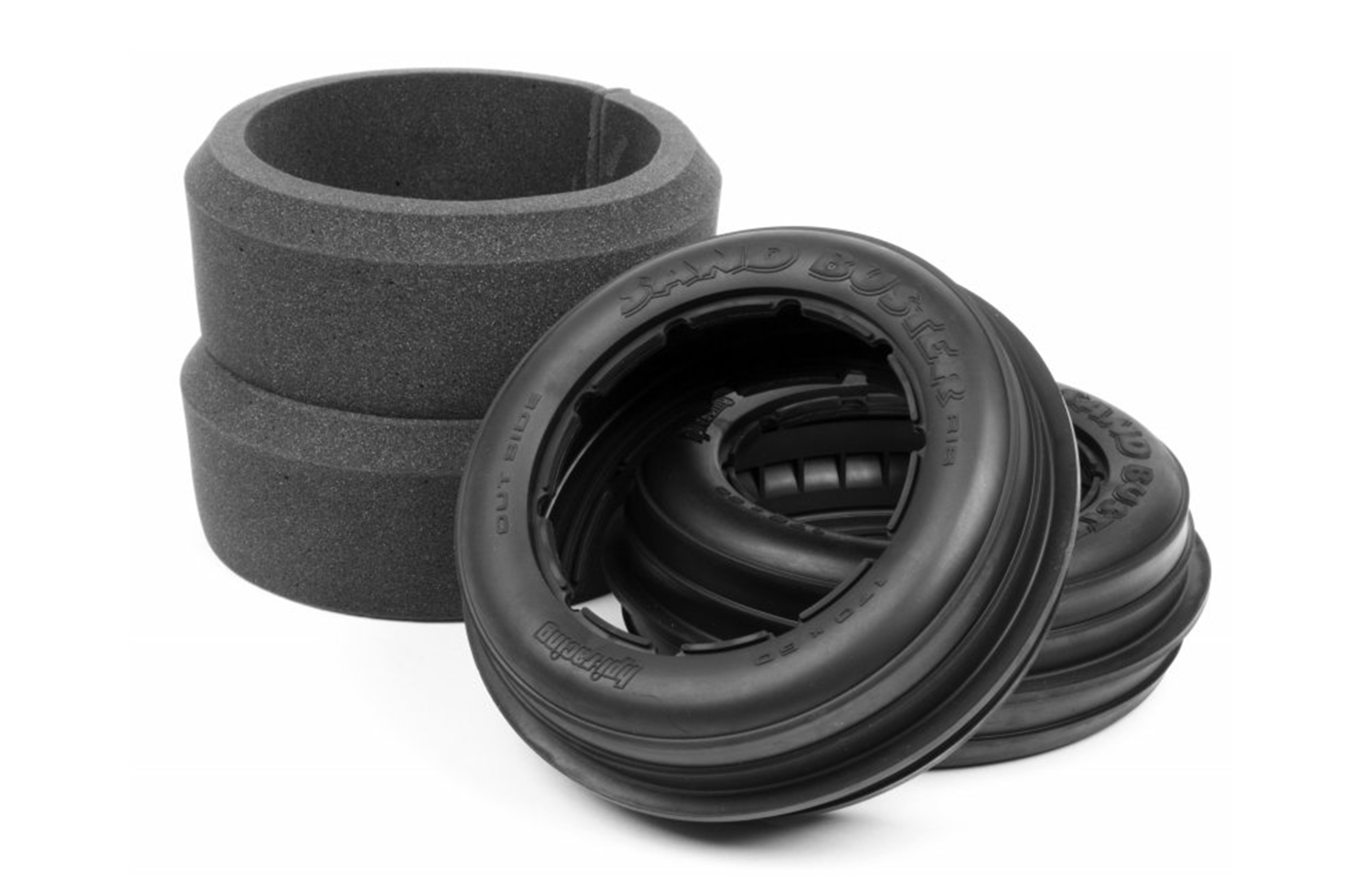 4843 HPI Sand Buster Rib Tire M compound 170x60 mm 4843 HPI Sand Buster Rib Tire M compound 170x60 mm