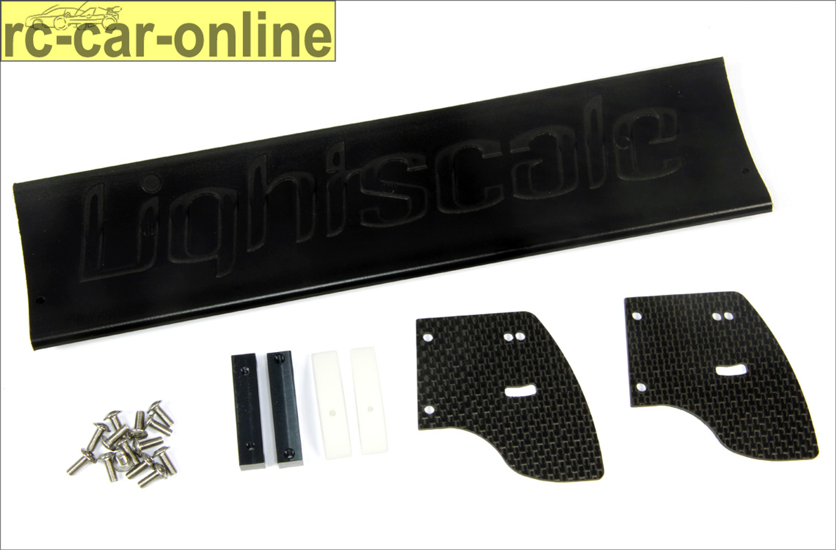 52050001 Lightscale rear wing complete for touring-cars