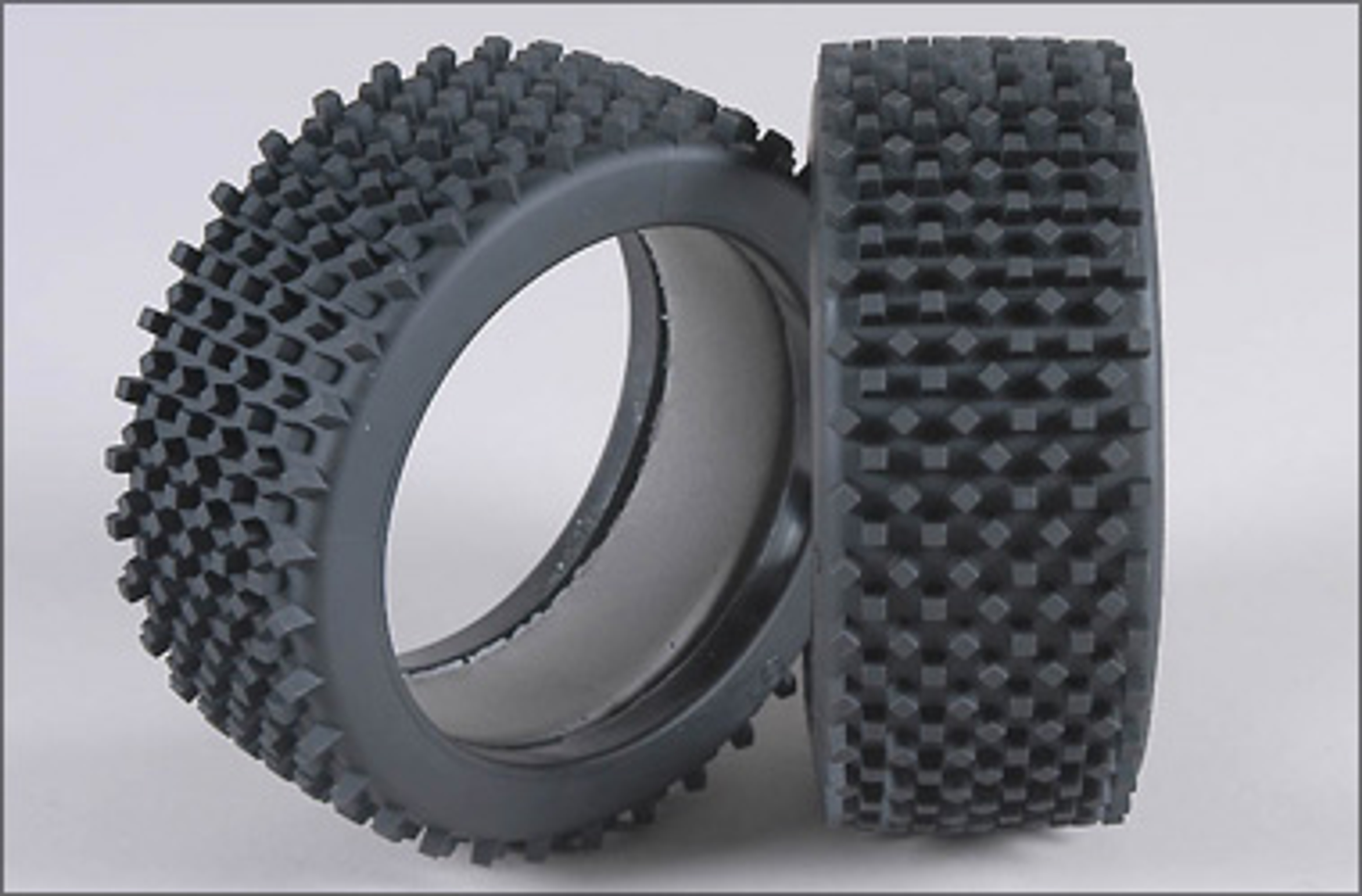 67213/03 FG Mini block H / OR tires with inserts, 2 pcs.